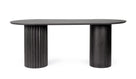 Esstisch Orissa Schwarz 200x90