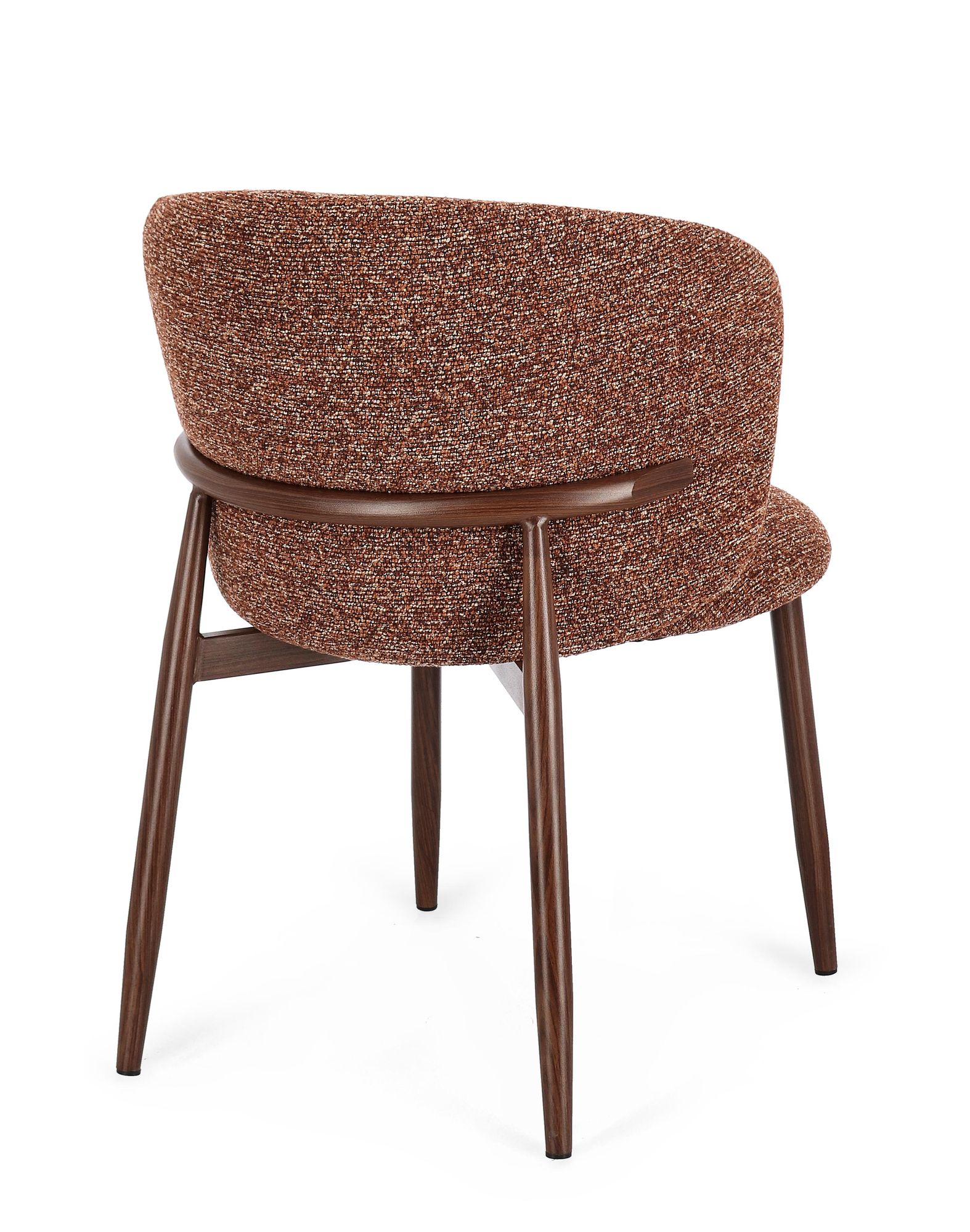 Esszimmerstuhl Amalia Nuss/terrakotta