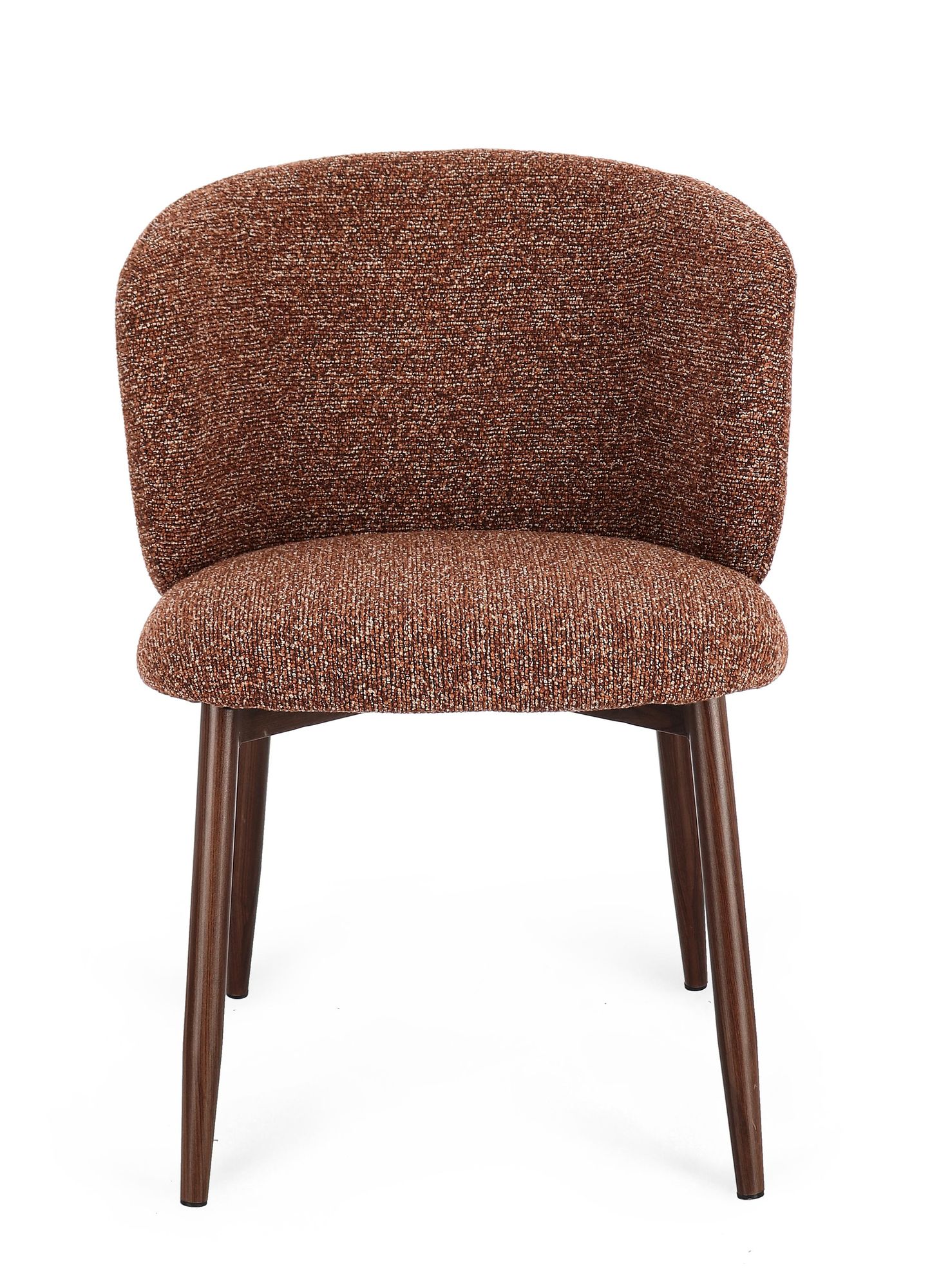 Esszimmerstuhl Amalia Nuss/terrakotta