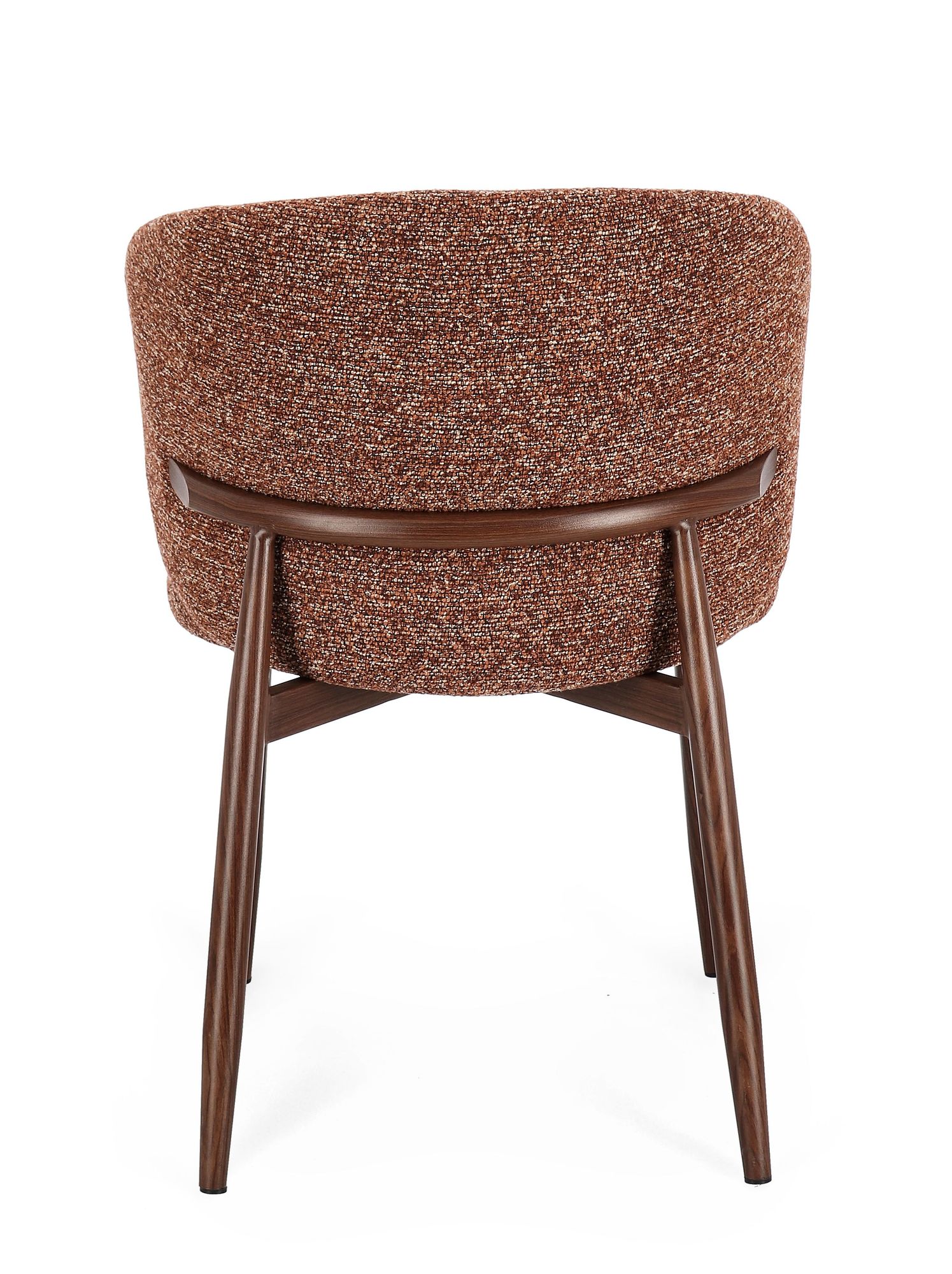 Esszimmerstuhl Amalia Nuss/terrakotta