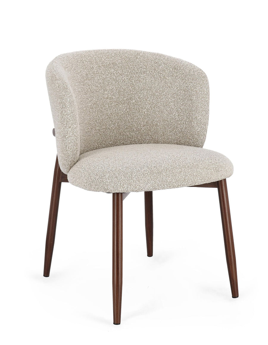 Esszimmerstuhl Amalia Nuss/beige