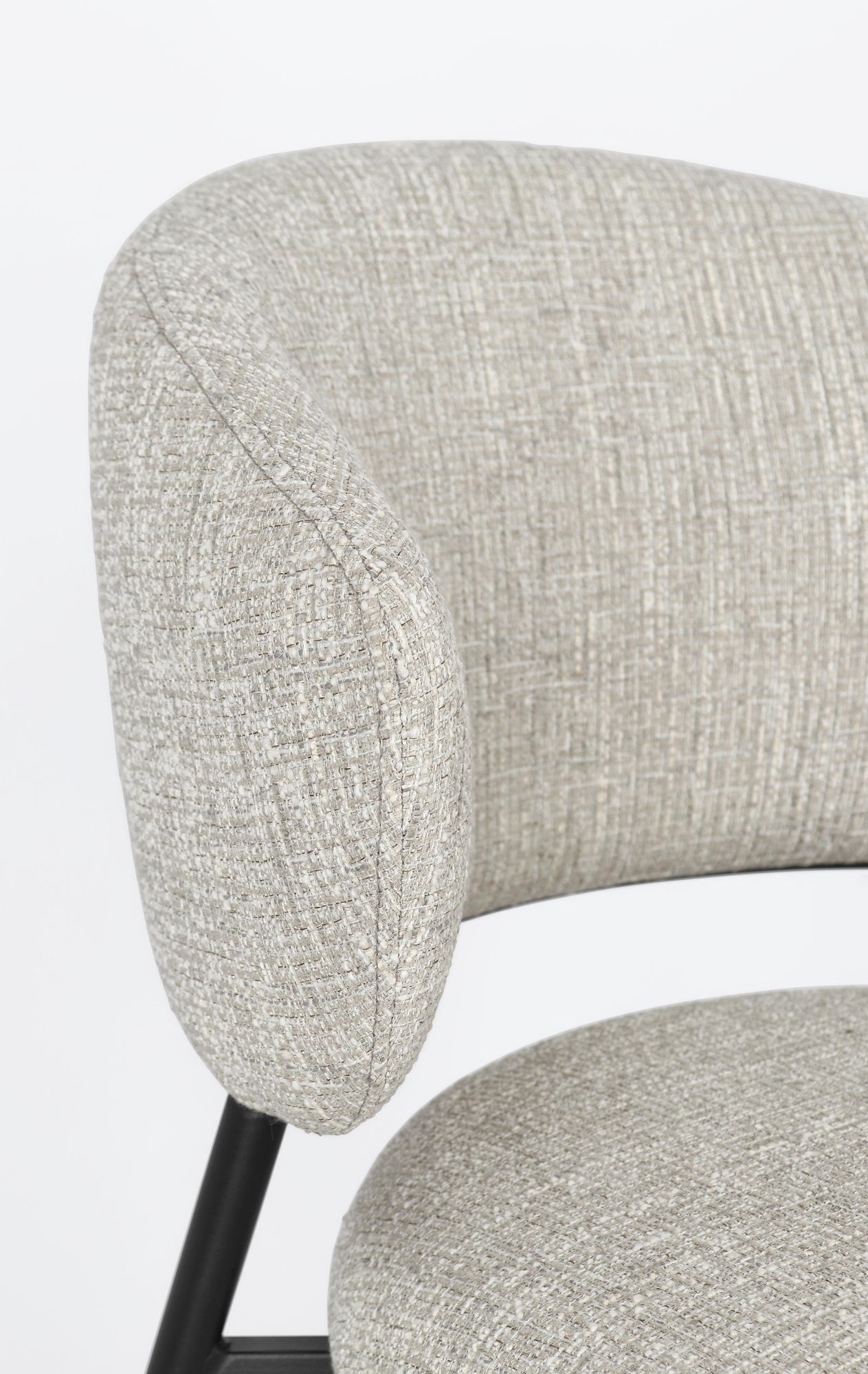 Stuhl Prisca Schwarz/rock