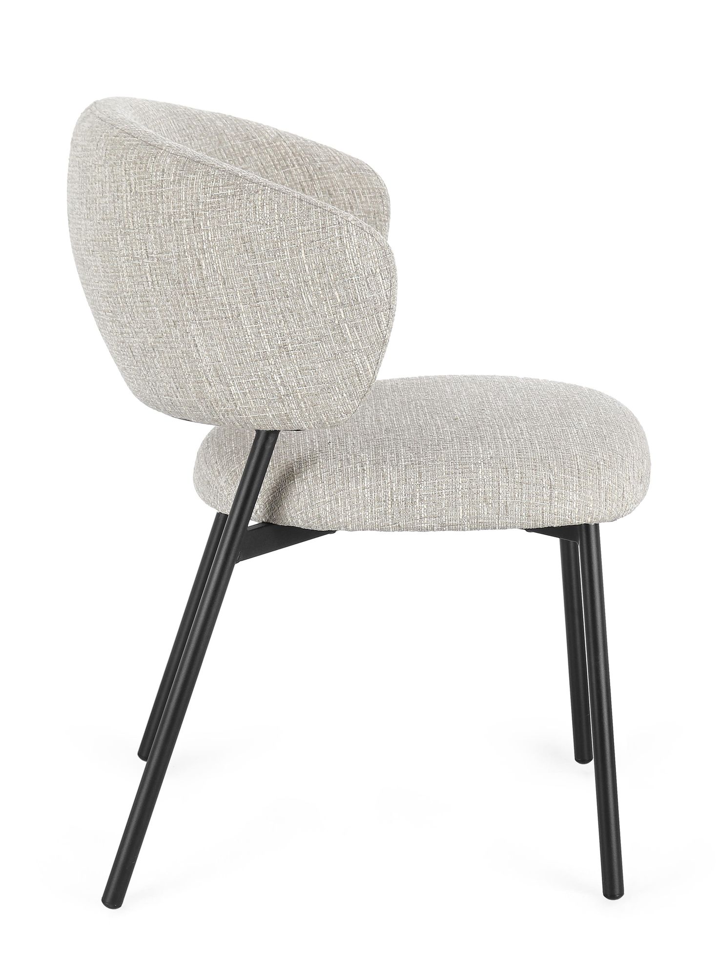 Stuhl Prisca Schwarz/rock