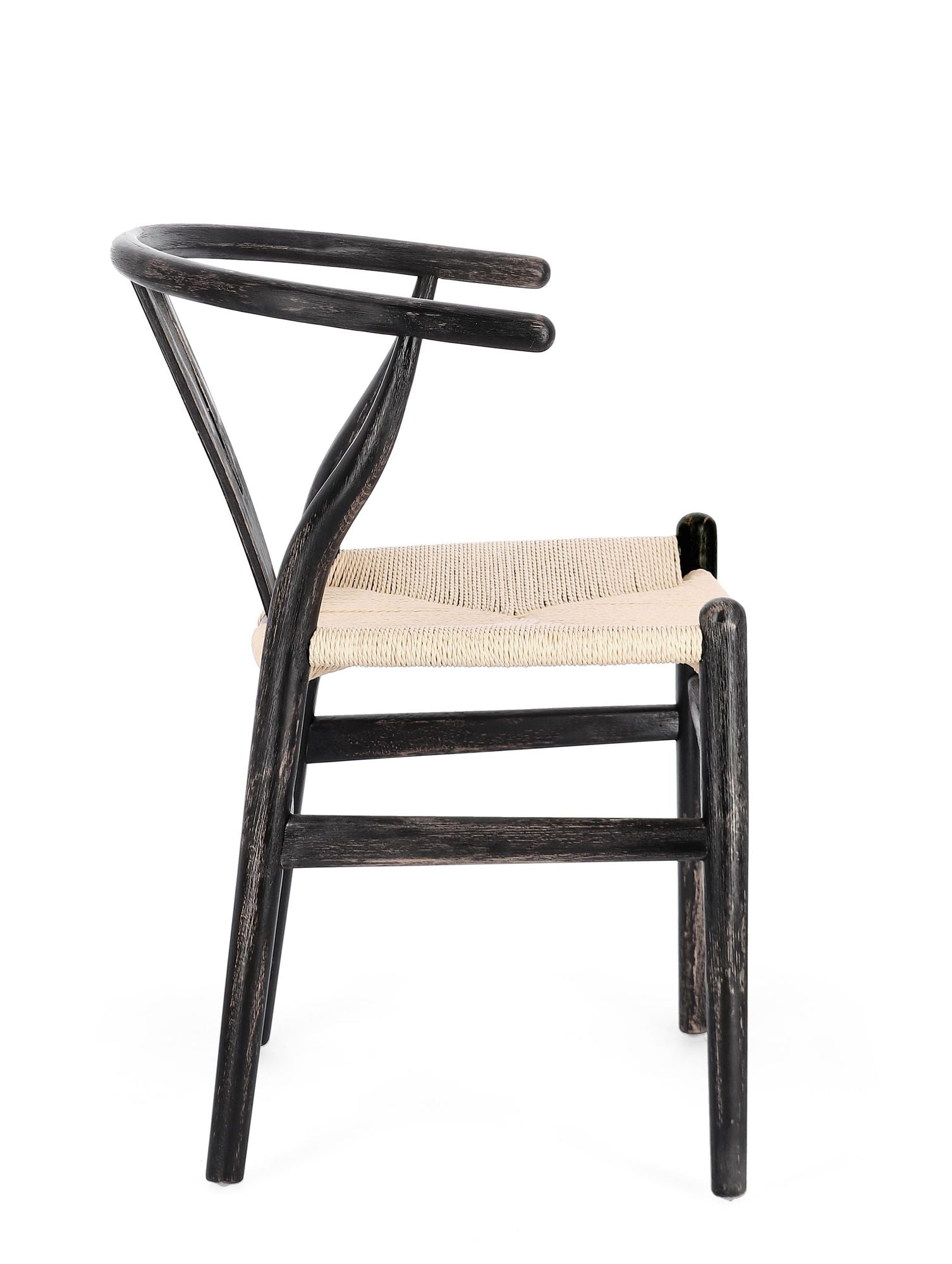 Stuhl Artemia Schwarz/nat