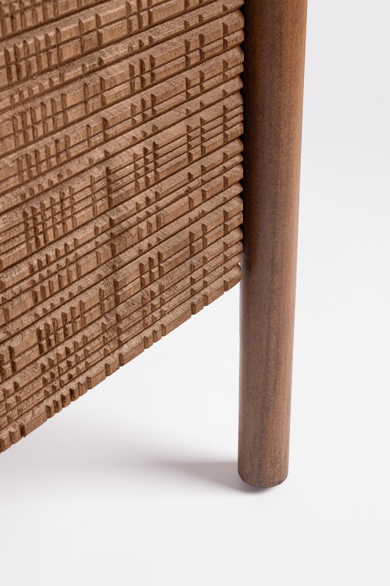 Sideboard Sanat 3 Türen | Handgefertigtes Designmöbel aus Mangoholz