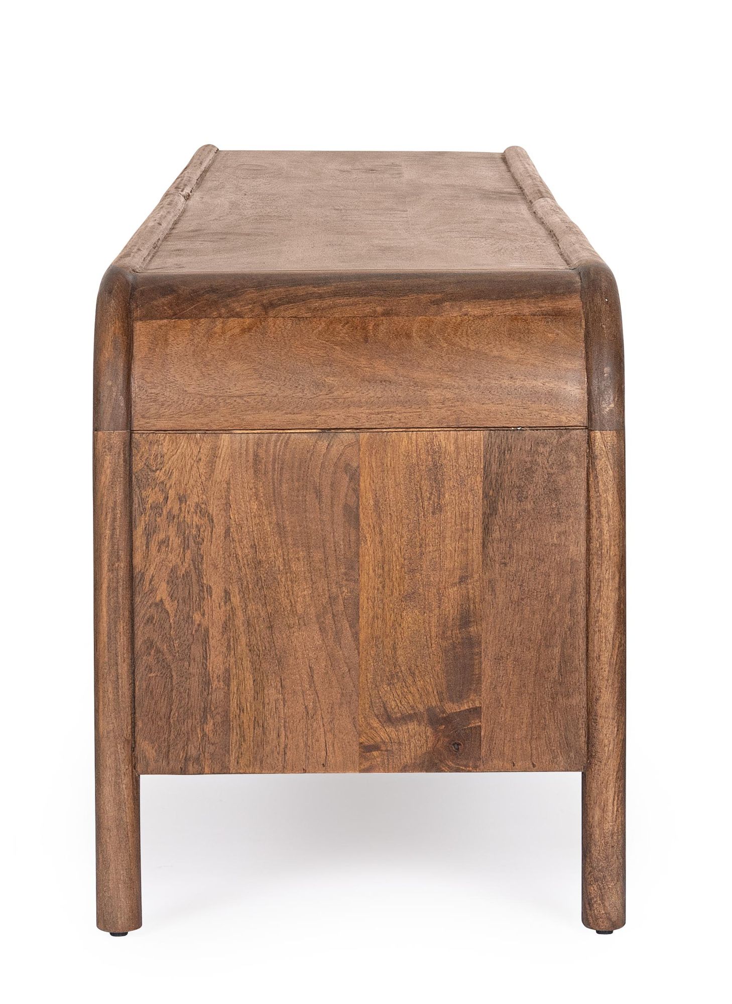 TV-Lowboard Sanat 4 Türen | Handgefertigtes Designmöbel aus Mangoholz