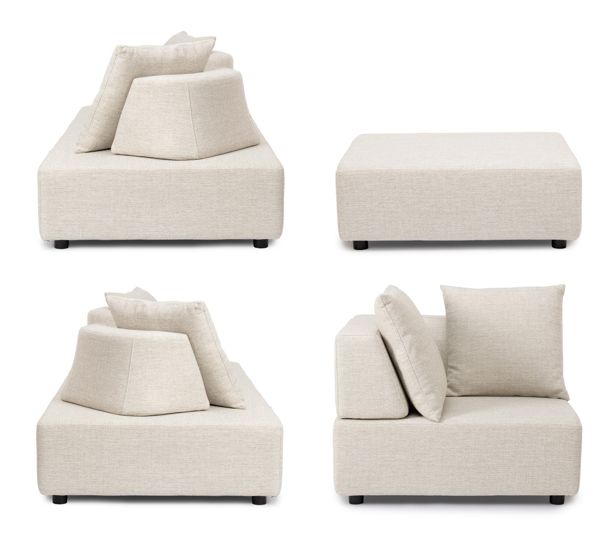 Outdoor Ottoman und Sofa Elemente der Piper Lounge Serie | Bizzotto bei STUFF Shop kaufen