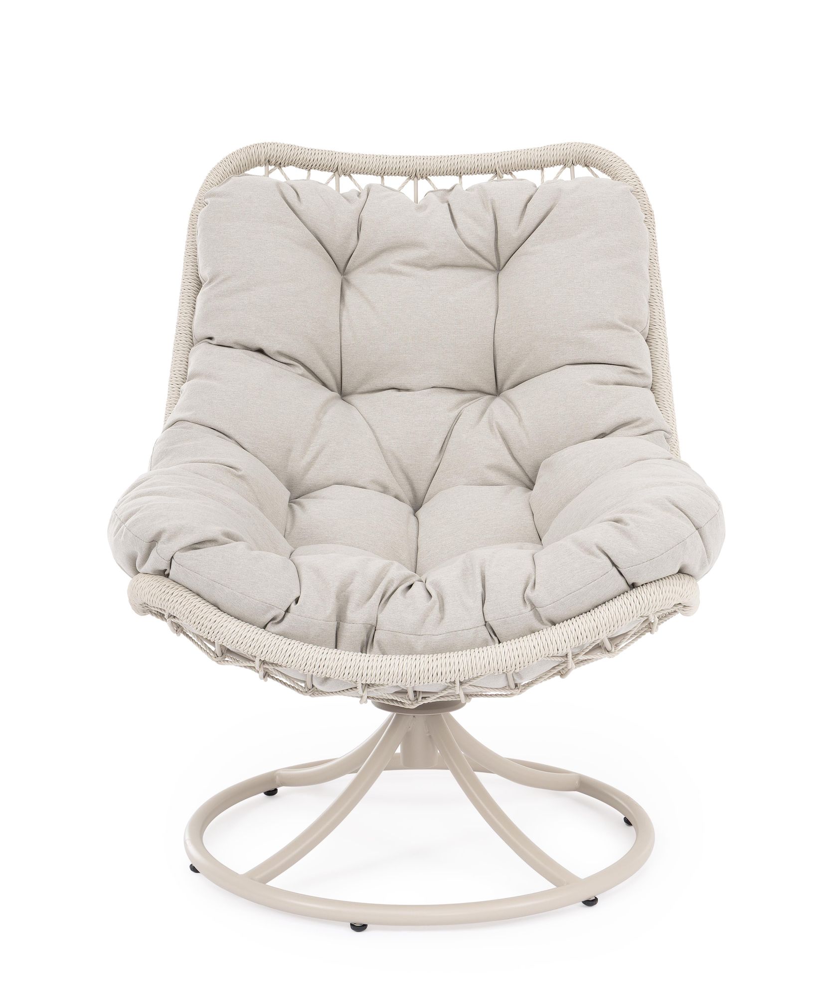 Outdoor Drehsessel Azores Light mit Kissen | Bizzotto bei STUFF Shop kaufen