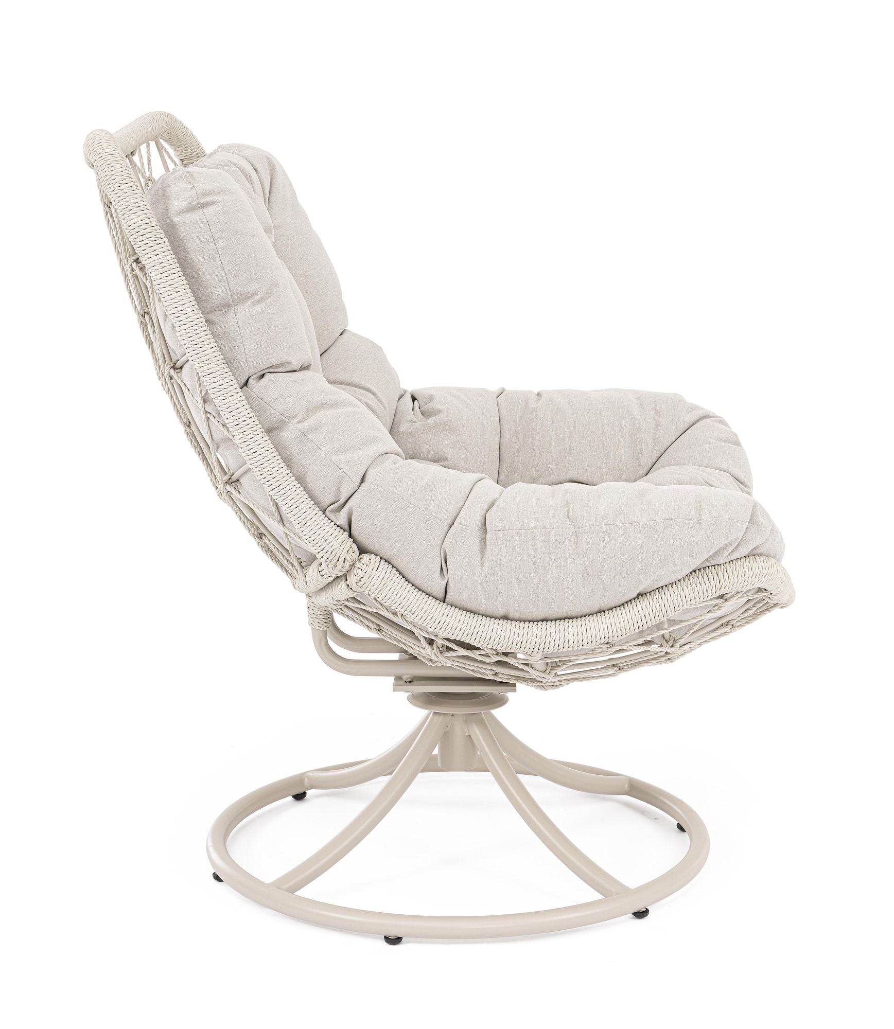Outdoor Drehsessel Azores Light mit Kissen | Bizzotto bei STUFF Shop kaufen