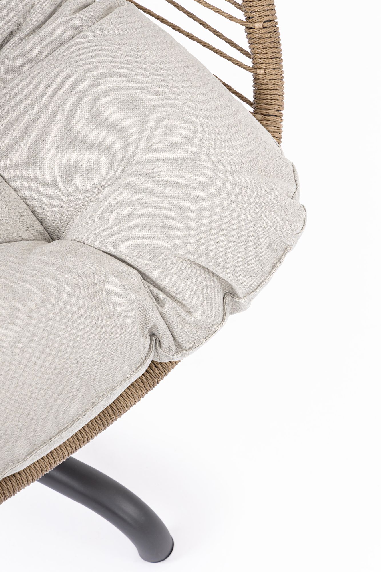 Outdoor Drehsessel Palawan Anthrazit mit Kissen | Bizzotto bei STUFF Shop kaufen