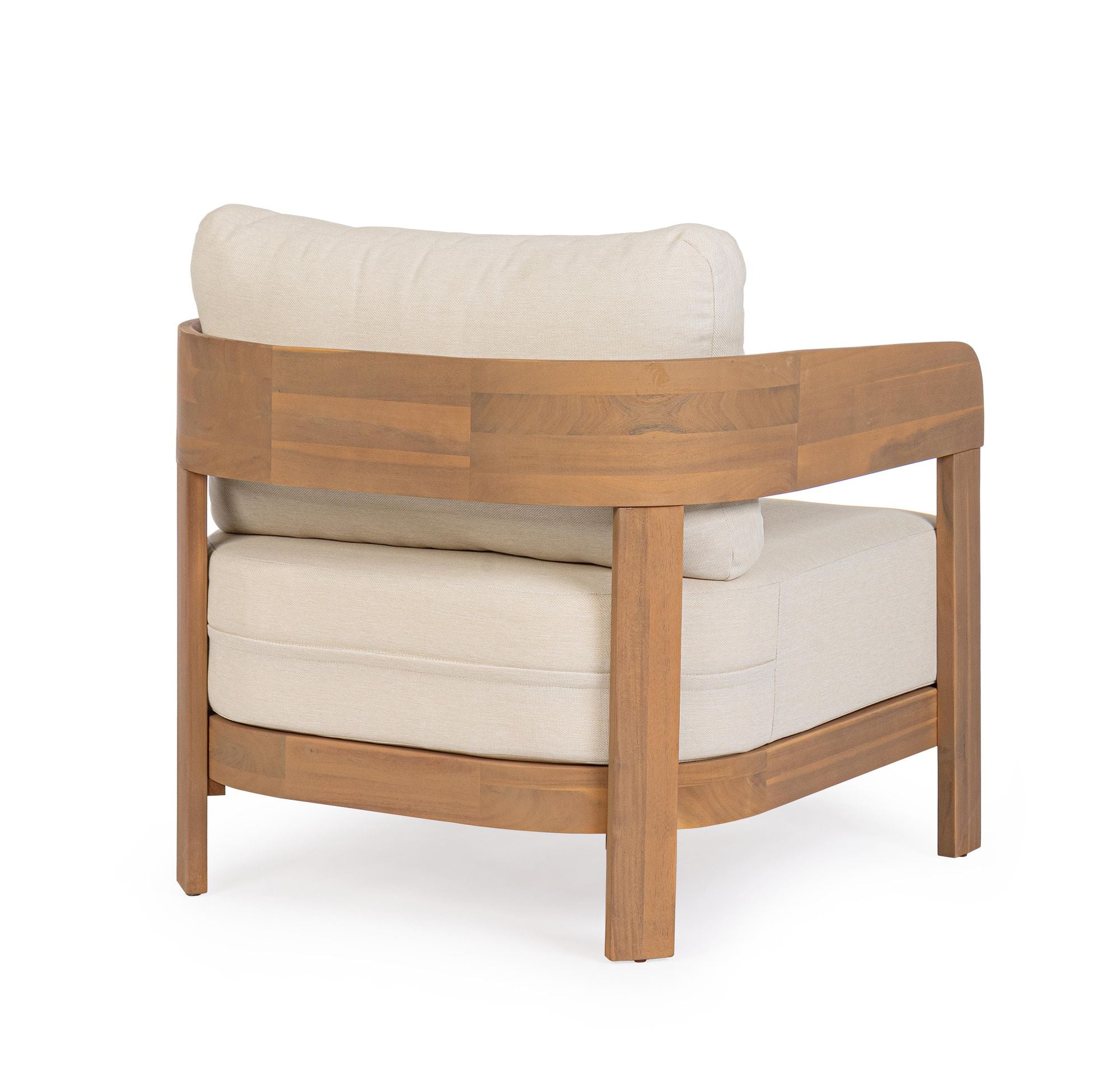 Outdoor Sessel Pablo mit Kissen aus FSC-Holz | Bizzotto bei STUFF Shop kaufen