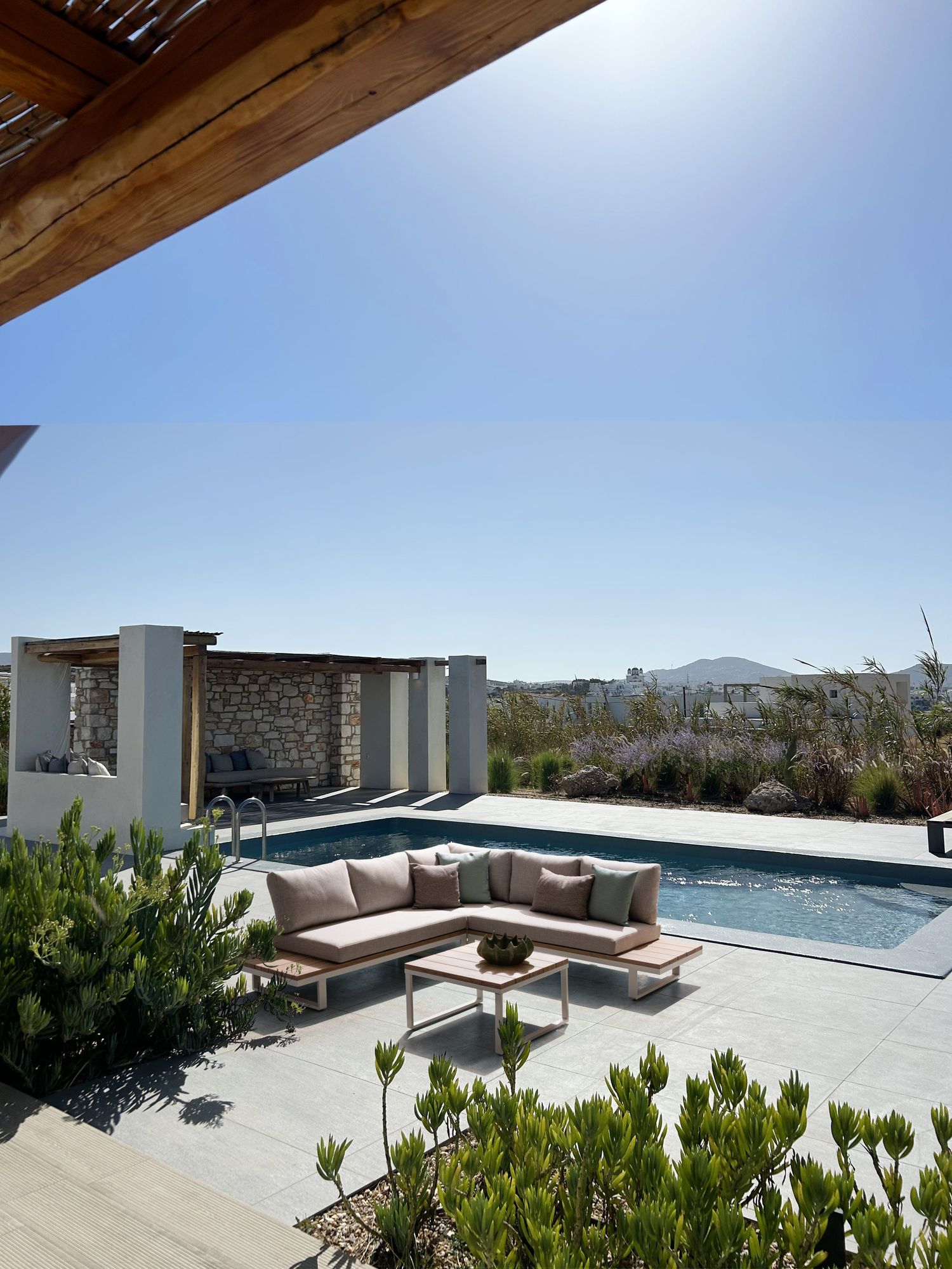 Outdoor Ecklounge Zelmar Vapor mit Aluminiumrahmen und wetterfesten Polstern | Bizzotto bei STUFF Shop kaufen