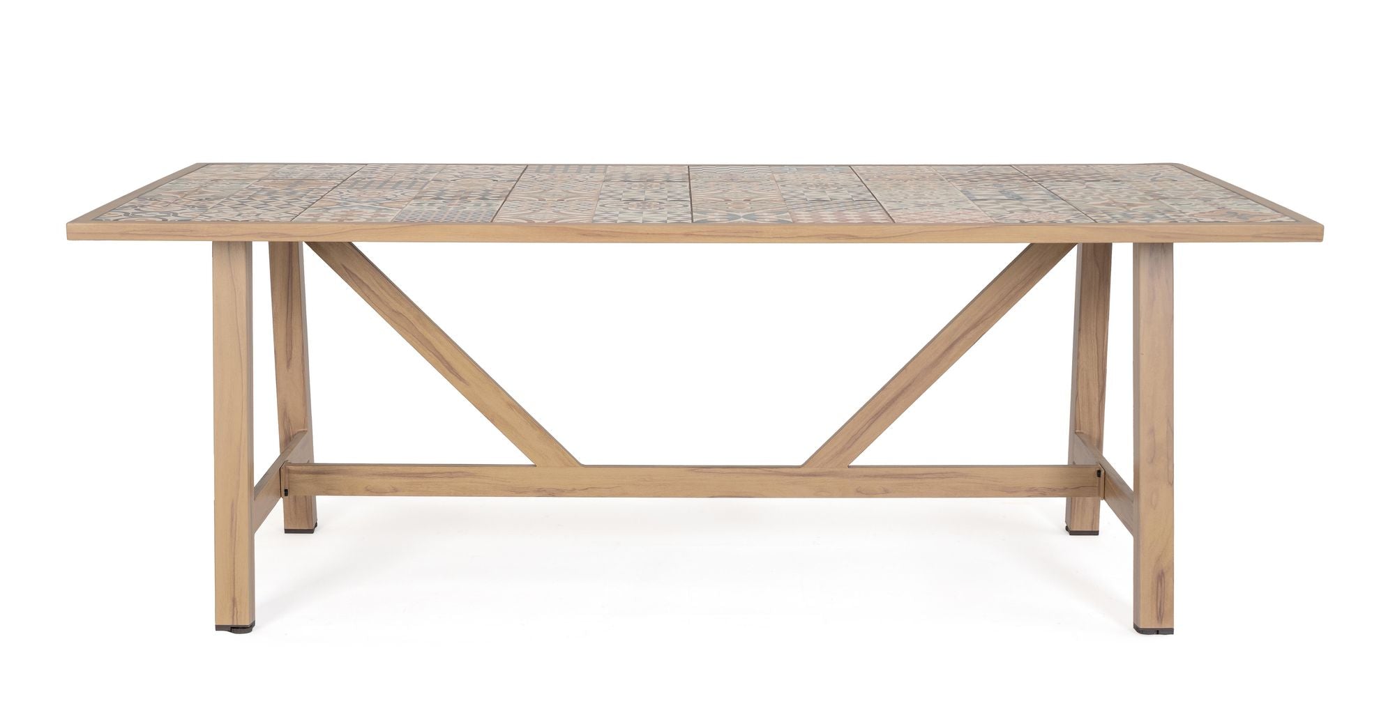 Outdoor-Esstisch Kalimera Desert aus Aluminium | Bizzotto bei STUFF Shop kaufen