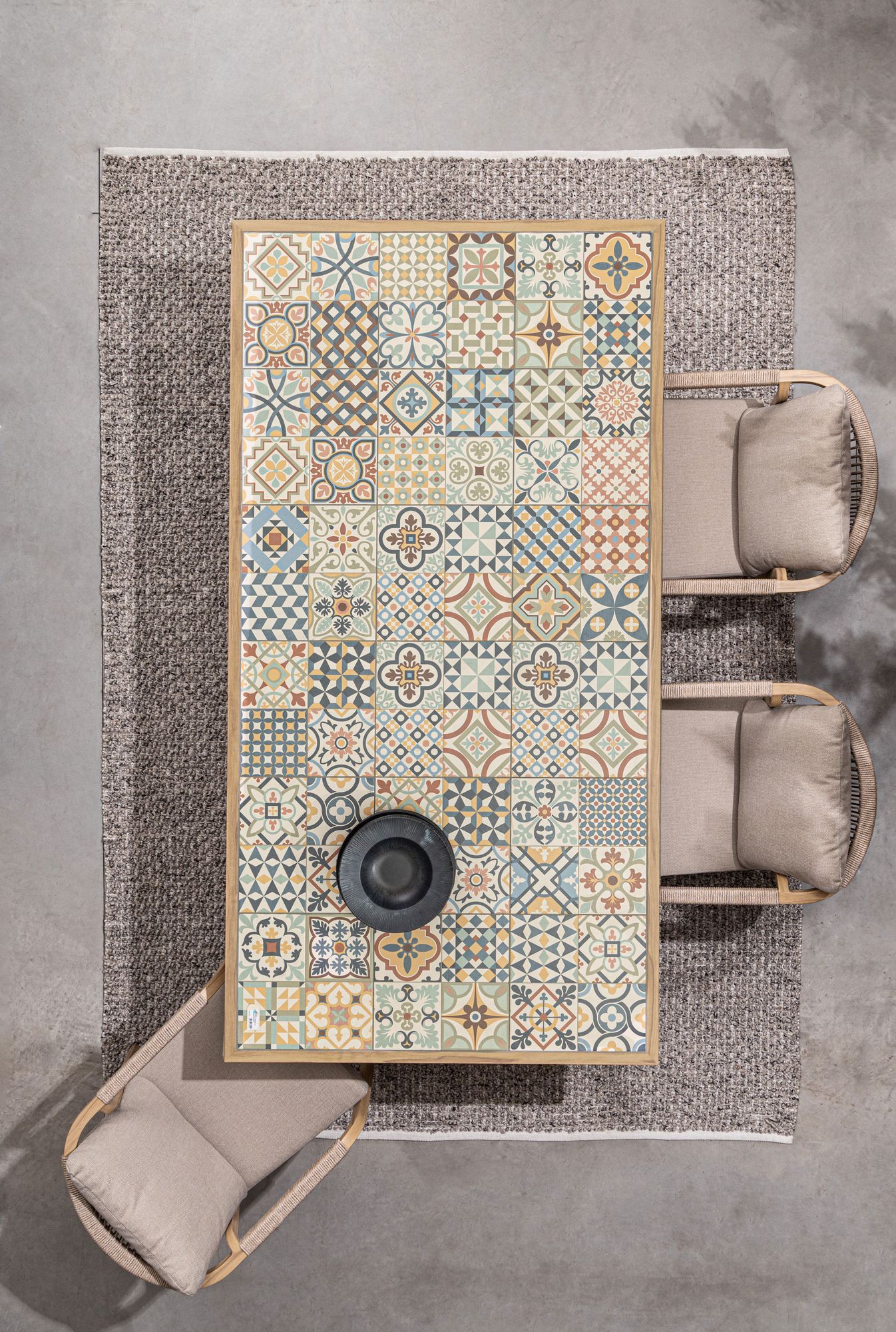 Outdoor-Esstisch Kalimera Desert aus Aluminium | Bizzotto bei STUFF Shop kaufen