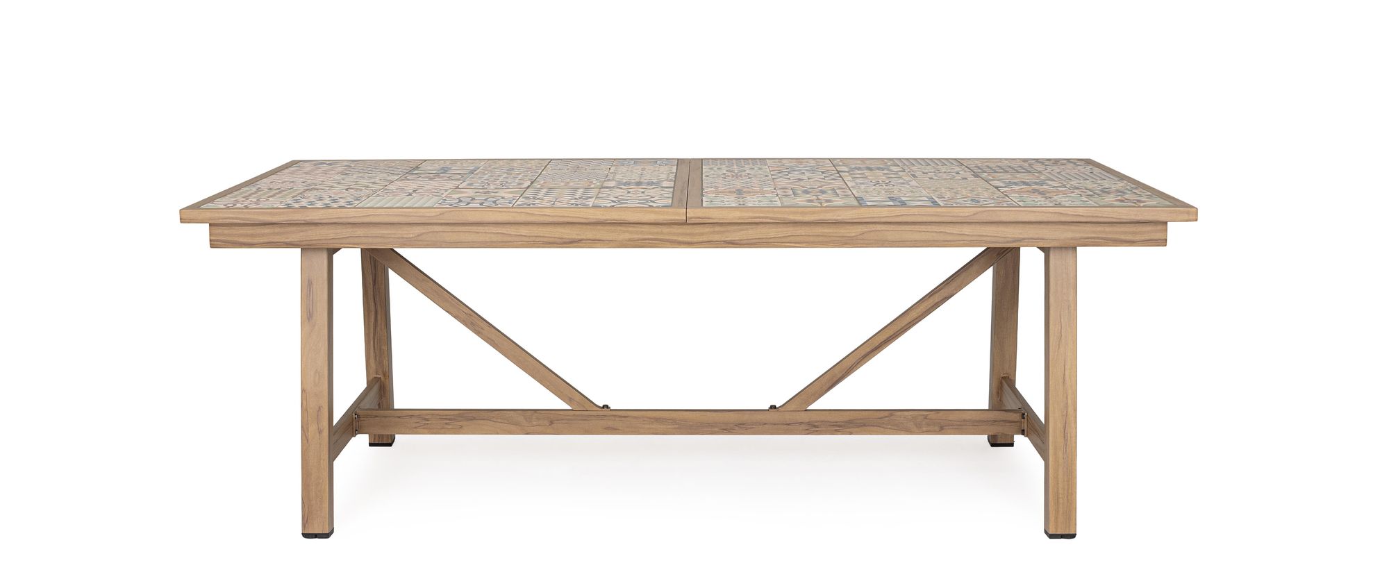 Outdoor-Esstisch Kalimera Desert ausziehbar 212–285 x 106 aus Aluminium | Bizzotto bei STUFF Shop kaufen