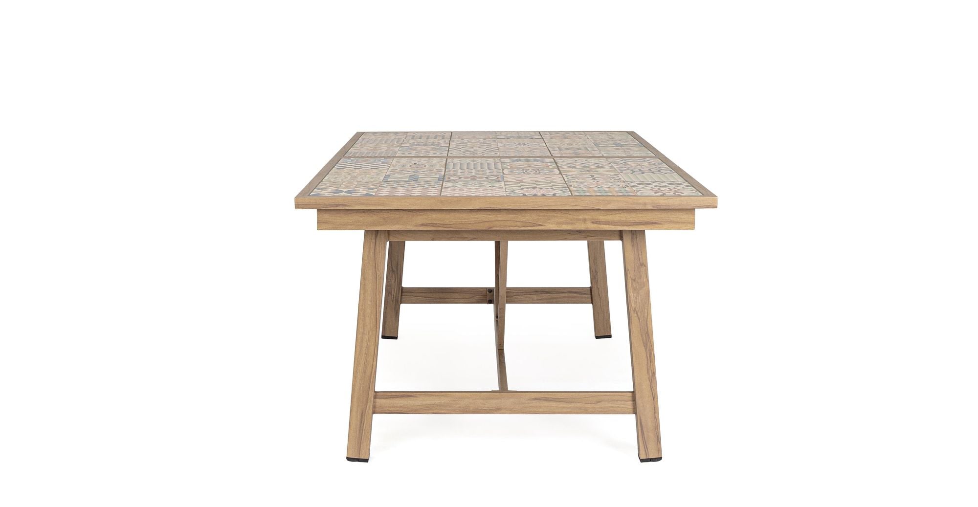 Outdoor-Esstisch Kalimera Desert ausziehbar 212–285 x 106 aus Aluminium | Bizzotto bei STUFF Shop kaufen