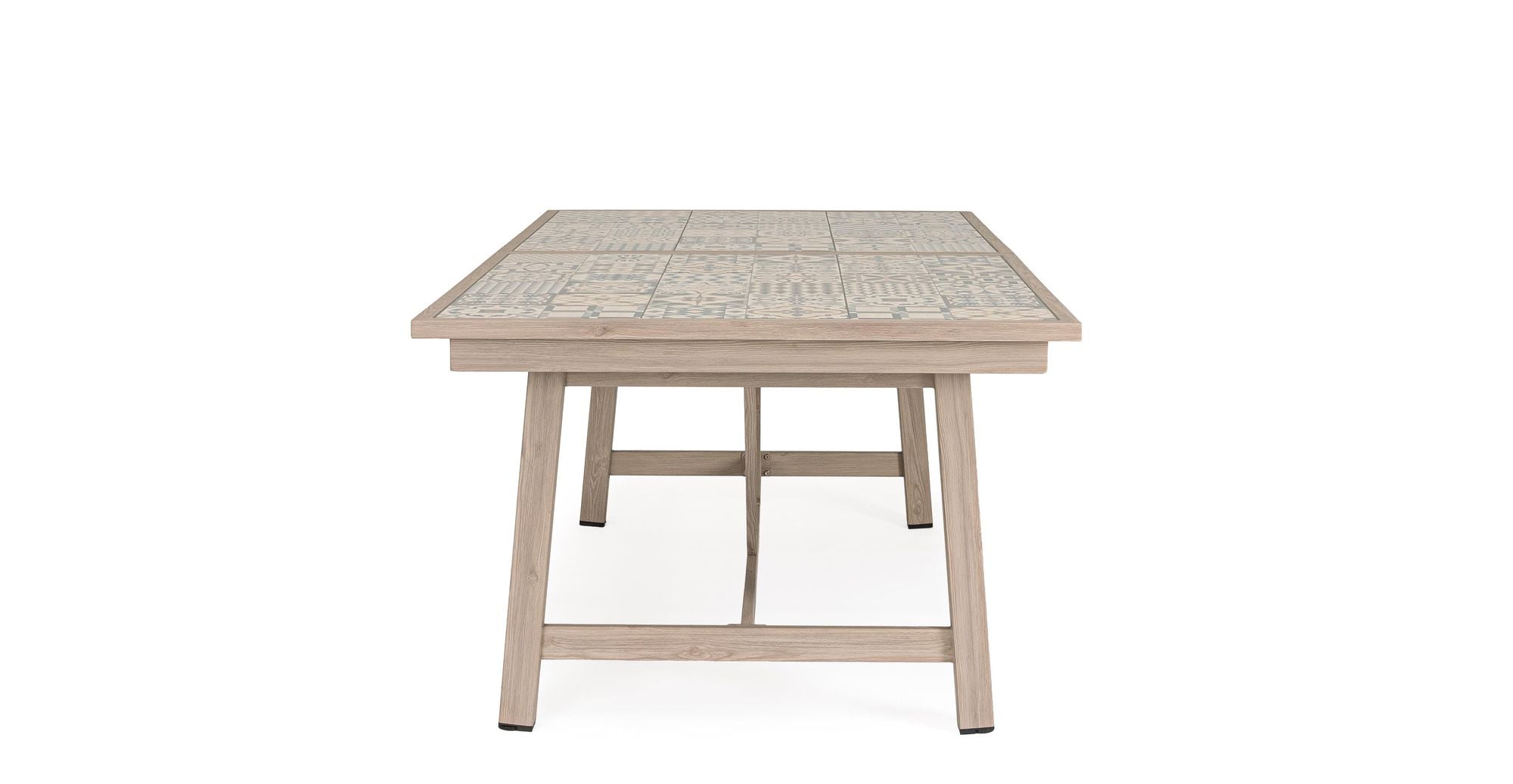 Outdoor-Esstisch Kalimera Timber ausziehbar 212–285 x 106 aus Aluminium | Bizzotto bei STUFF Shop kaufen