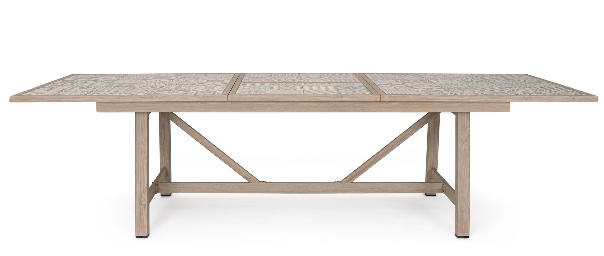 Outdoor-Esstisch Kalimera Timber ausziehbar 212–285 x 106 aus Aluminium | Bizzotto bei STUFF Shop kaufen