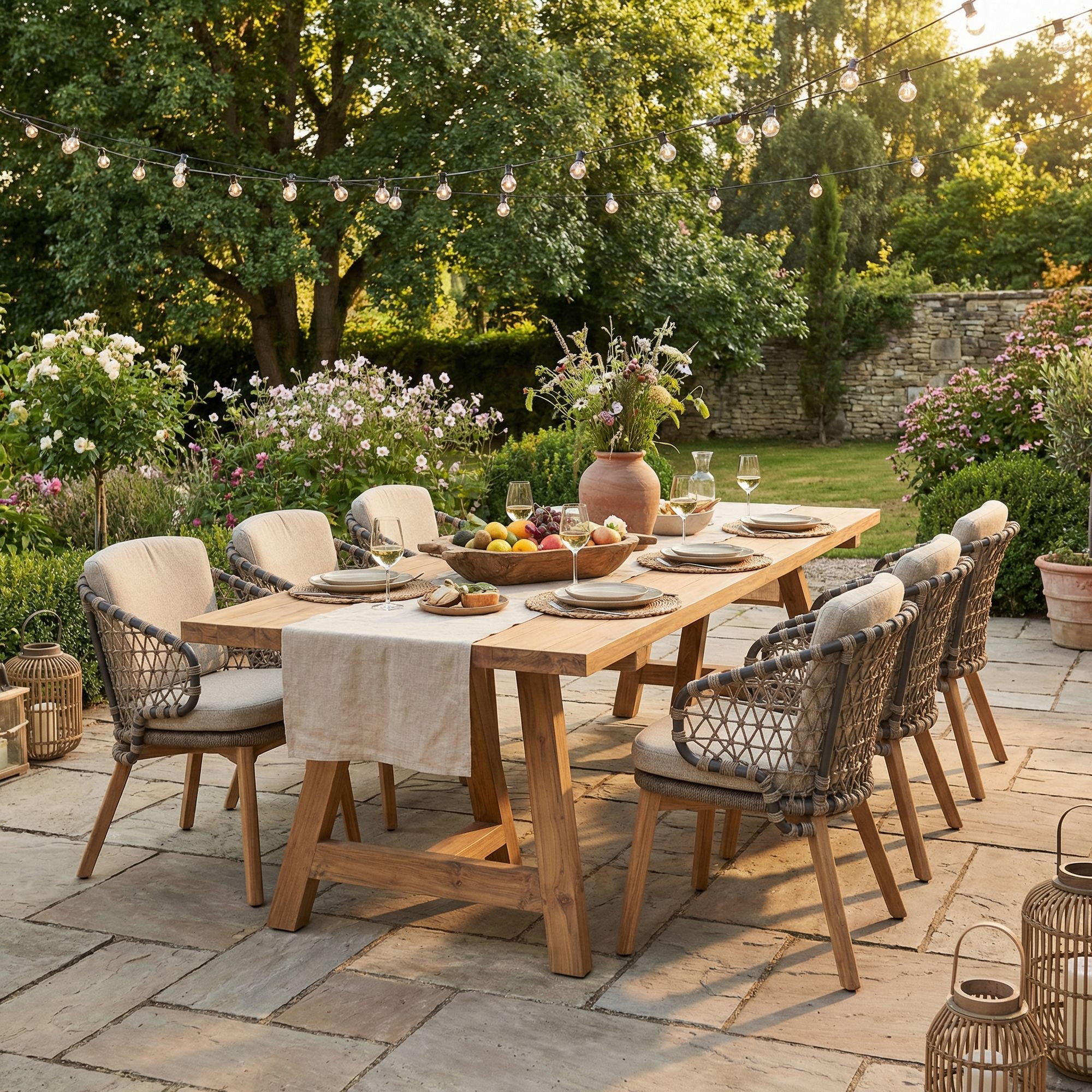 Outdoor Esstisch Managua 300x100 aus massivem Teakholz | Bizzotto bei STUFF Shop kaufen