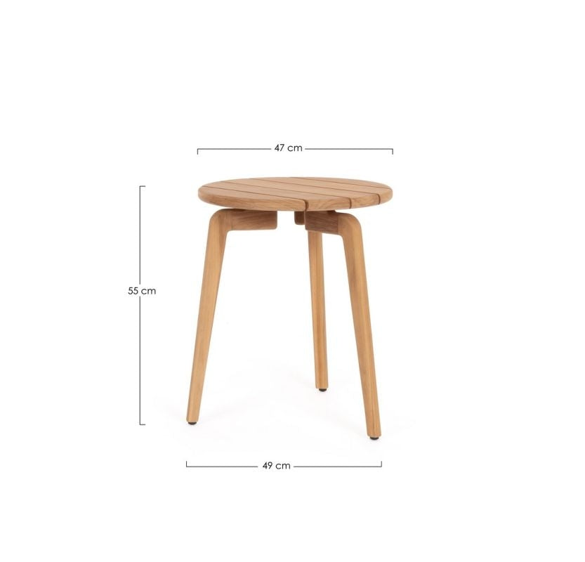 Outdoor Beistelltisch Tamires Ø45