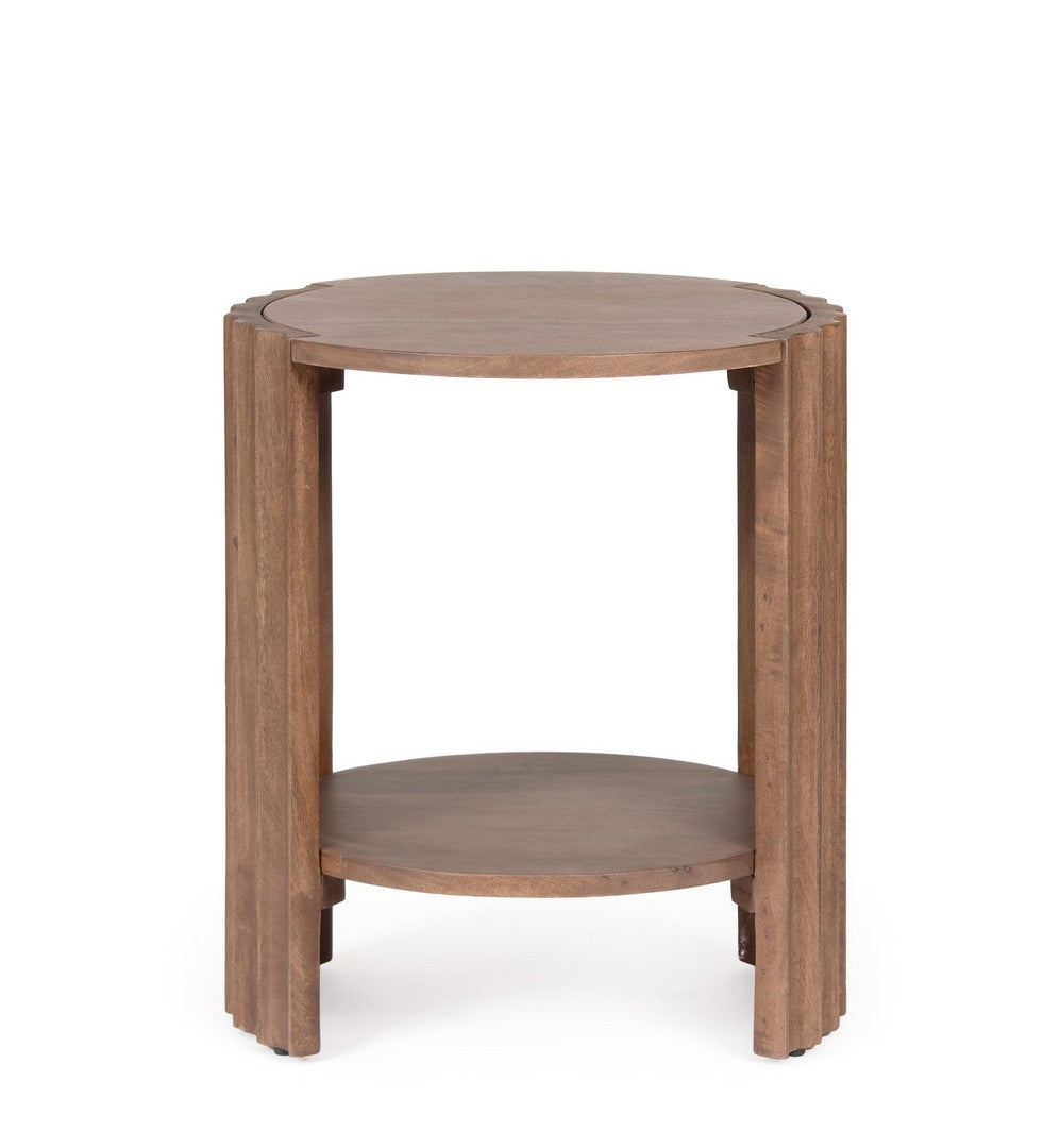 Nachttisch Orissa Naturfarbe von Bizzotto – Mangoholz, Detail, im STUFF Shop