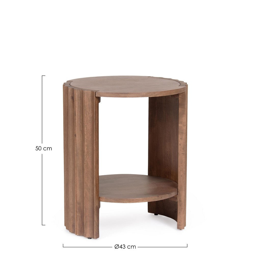 Nachttisch Orissa Naturfarbe von Bizzotto – Mangoholz, Ansicht, im STUFF Shop
