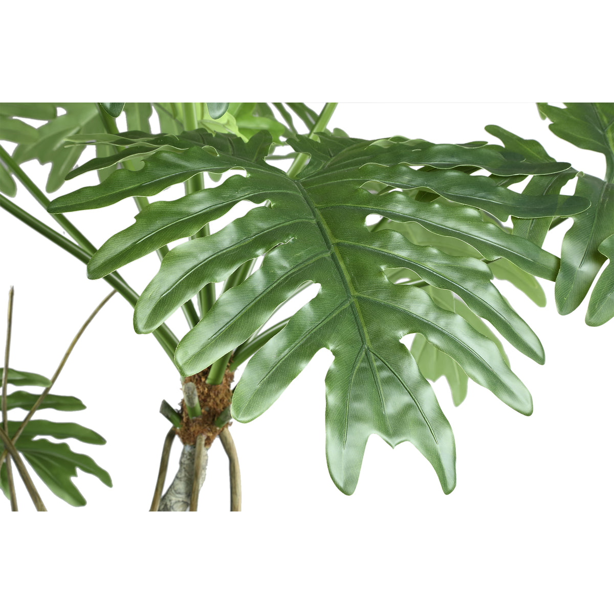 Künstlicher Philodendron Selloum im schwarzen Topf, 170 cm hoch | Wohnbeispiel 1 | PTMD bei STUFF Shop kaufen