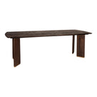 Esstisch Liber Brown Mangoholz 200 cm | Goldfuß