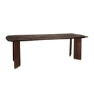 Esstisch Liber Brown Mangoholz 240 cm | Goldfuß