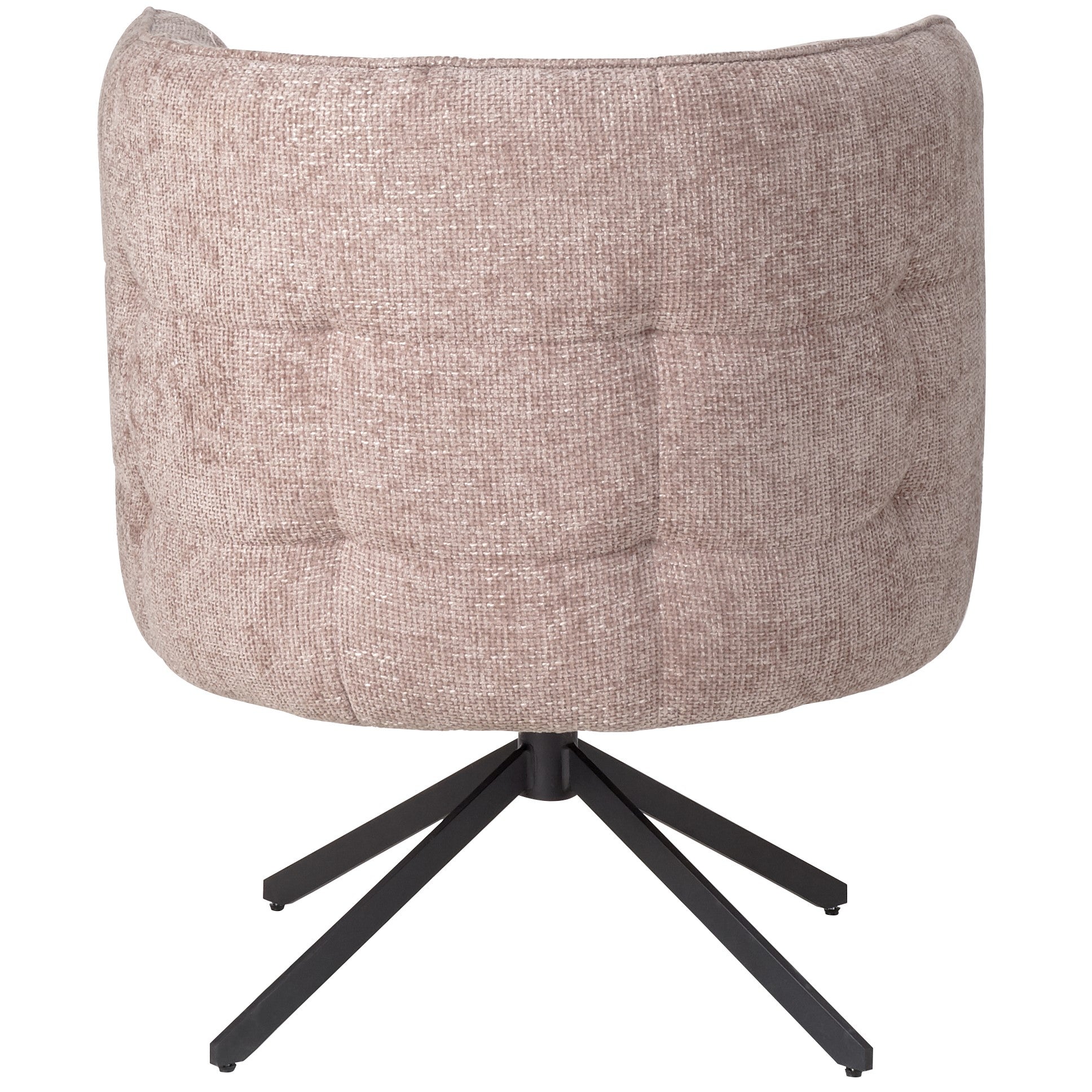 Rückansicht Armlehnstuhl Odin Pink, PTMD Collection