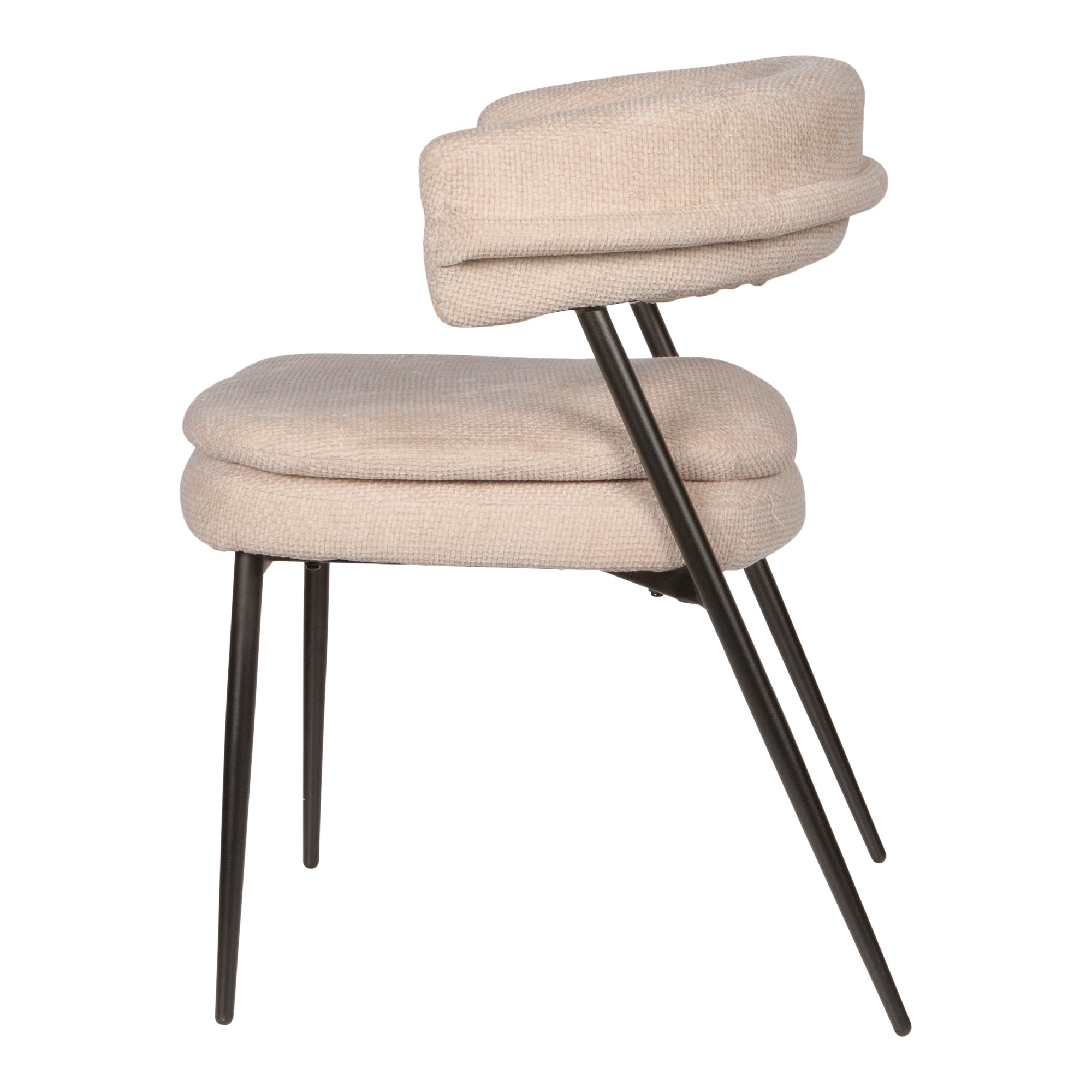 Polsterstuhl Helsinki Cream cream