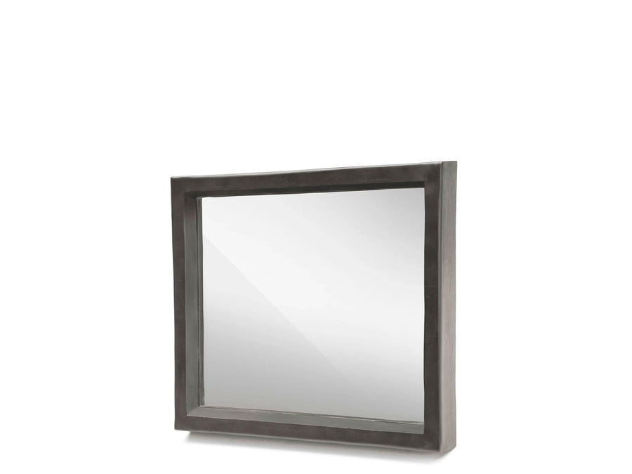Gommaire Spiegel Bold Square mit schwarzem Aluminiumrahmen | quadratisch | handgefertigt