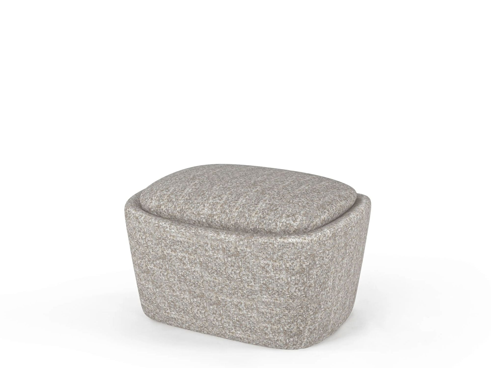 Gommaire Polsterhocker Liam – eleganter Indoor Hocker mit Stoffbezug