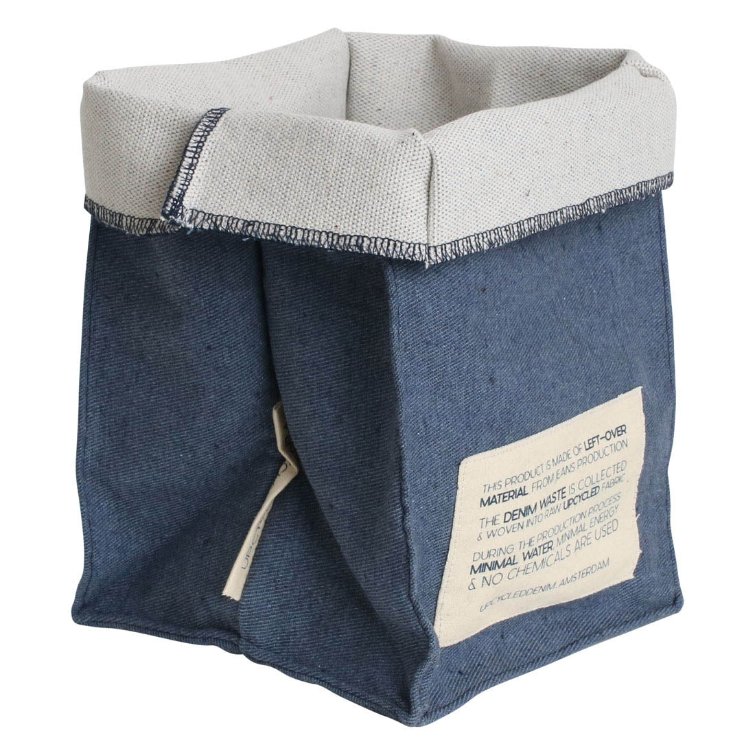 Tasche aus upcacyled Denim, blau Baumwolle | STUFF Loft