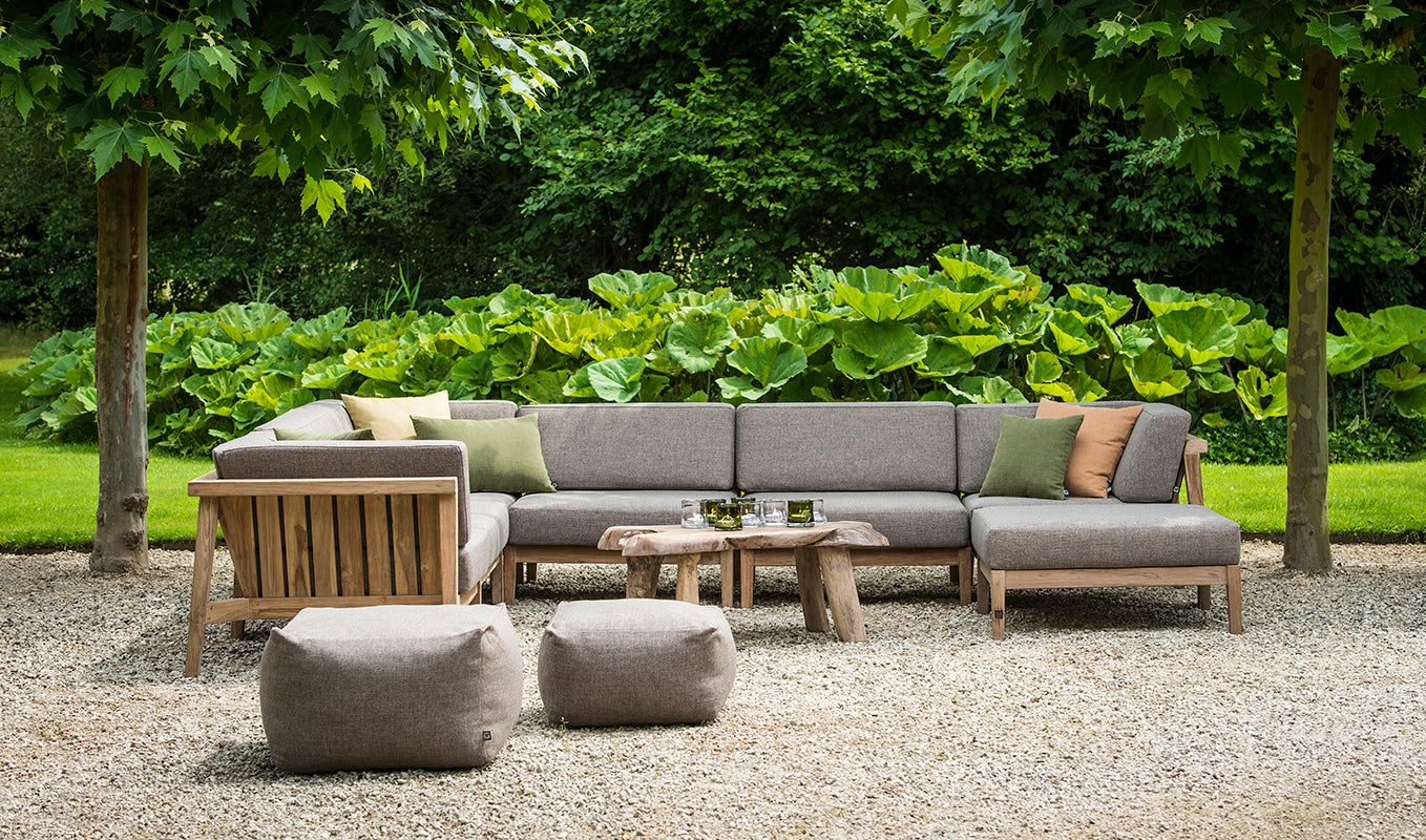 Gommaire Outdoor-Sofa Ottomane Copenhague inkl. Polster | STUFF Shop