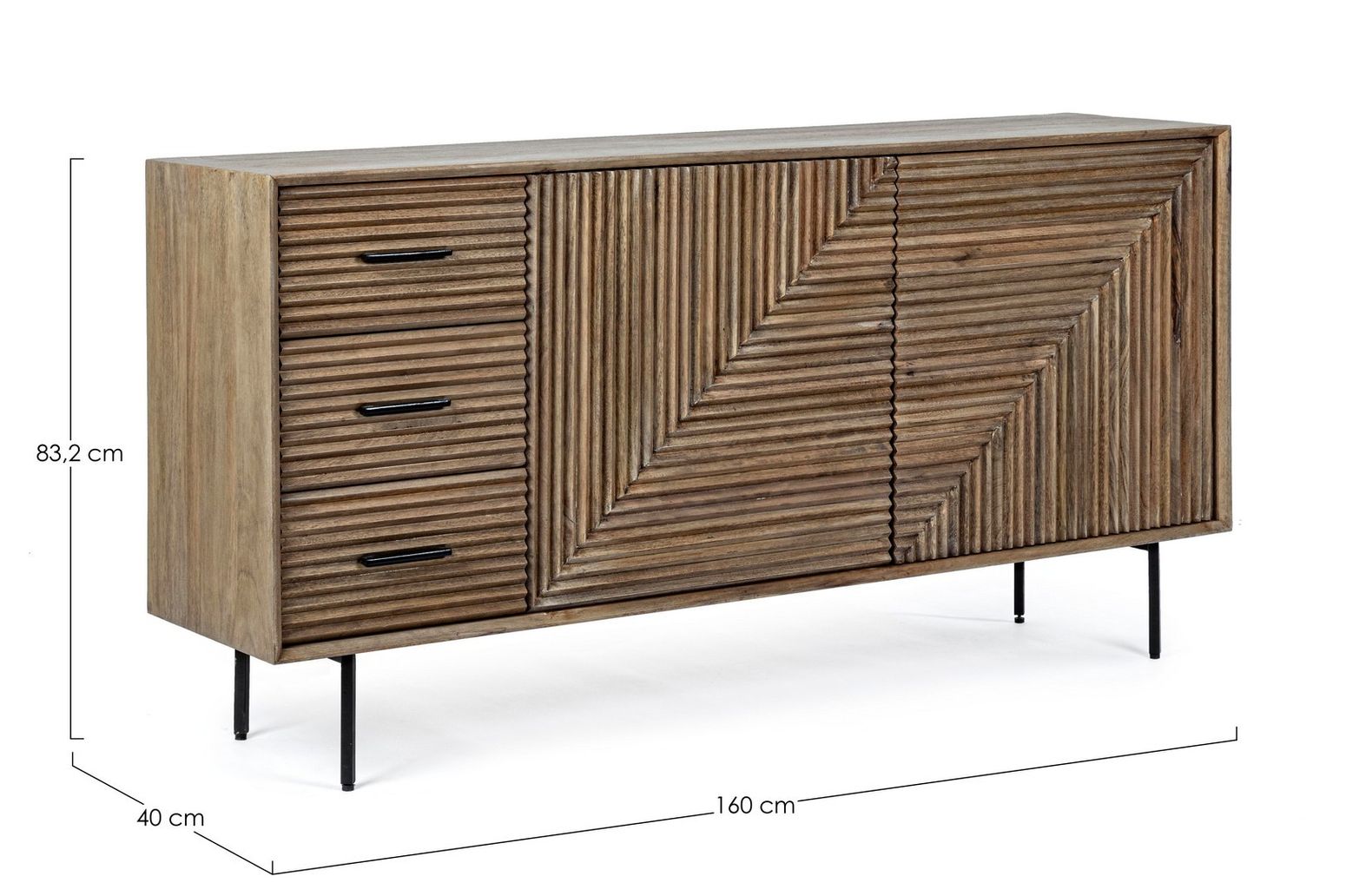Sideboard Darsey Mango 2T 3S