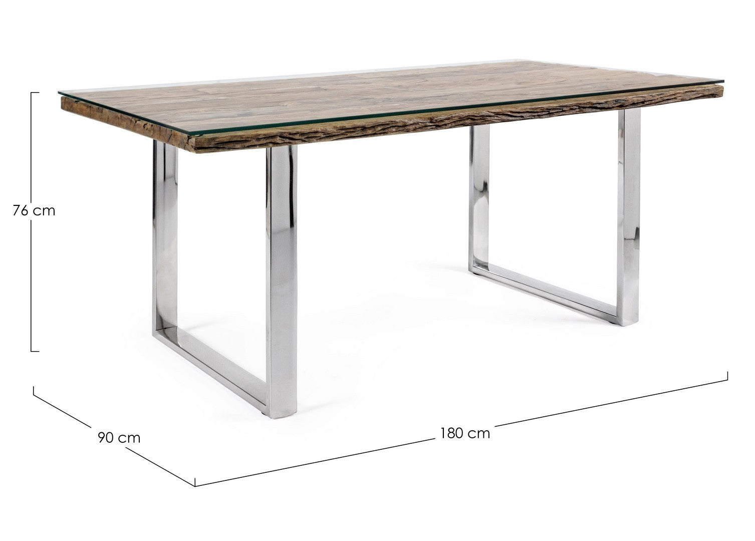 Tisch Stanton L180cm von Bizzotto I STUFF Shop