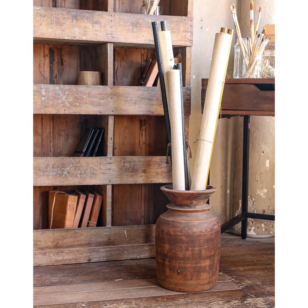 Nepalesische Bodenvase H30cm