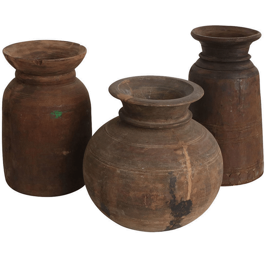 Nepalesische Bodenvase H33cm