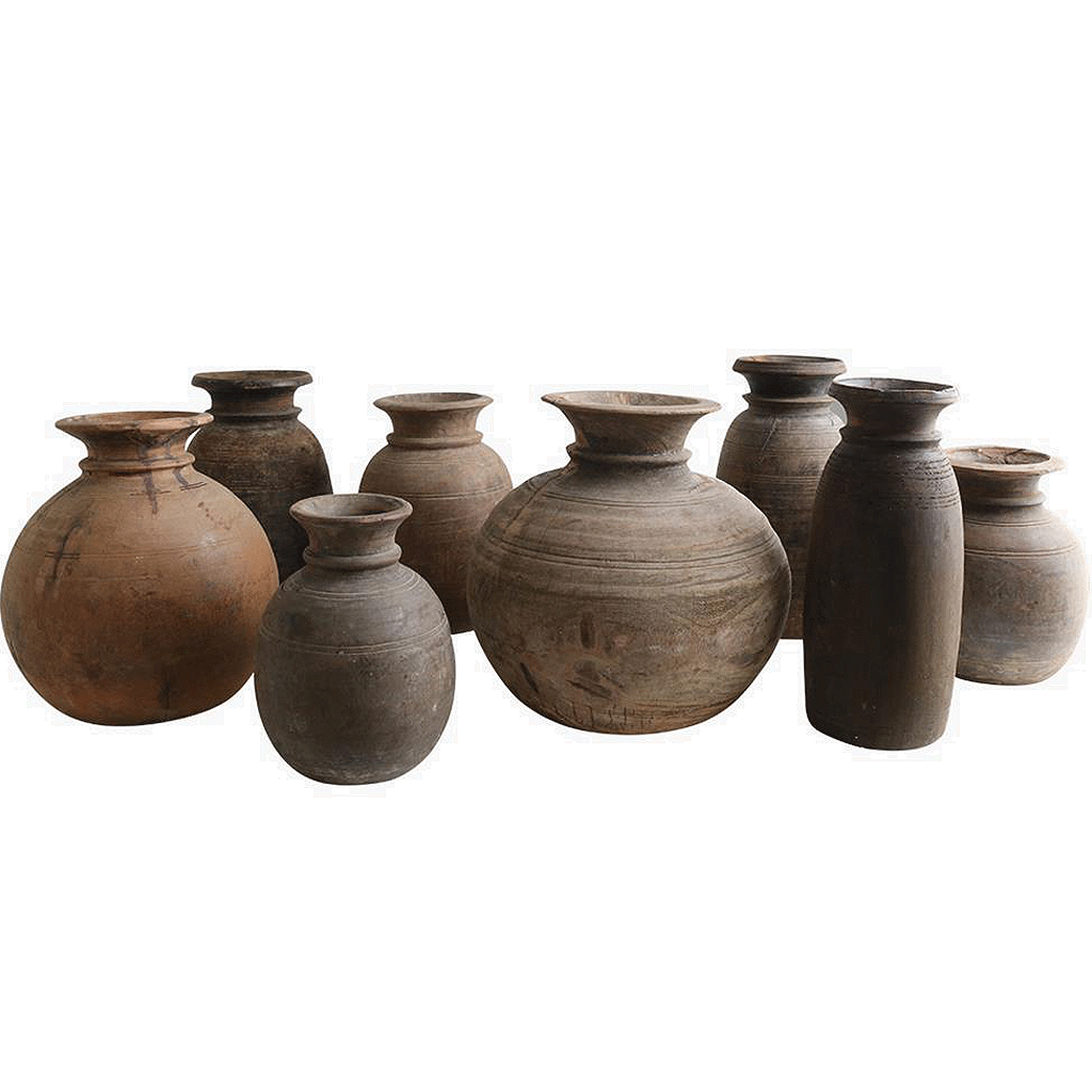 Nepalesische Bodenvase H22cm