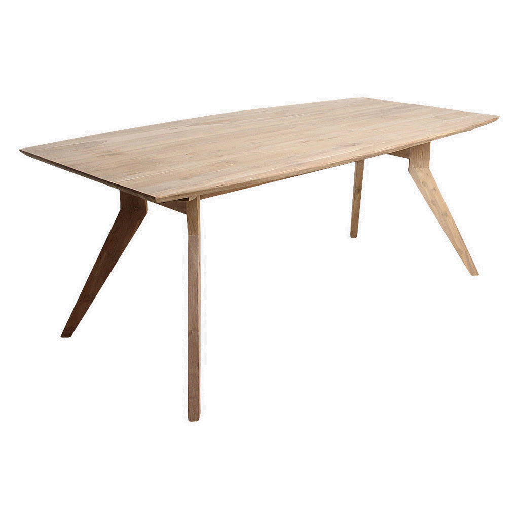 Rechteckiger Tisch Studio Teak L180/200/240cm natur