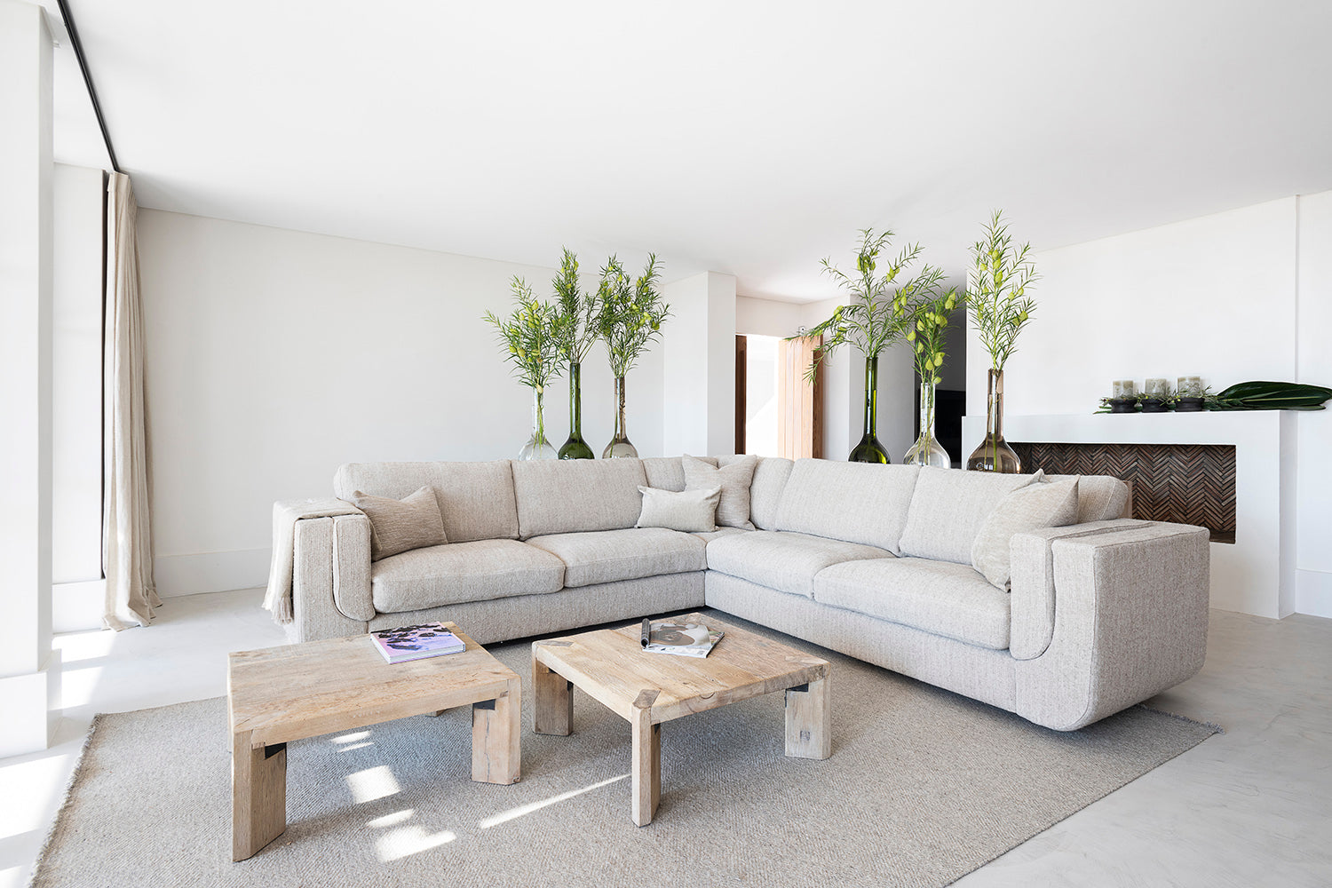 Sofa Dean Modular Set – Luxuriöses, Modulares Sofa von Gommaire
