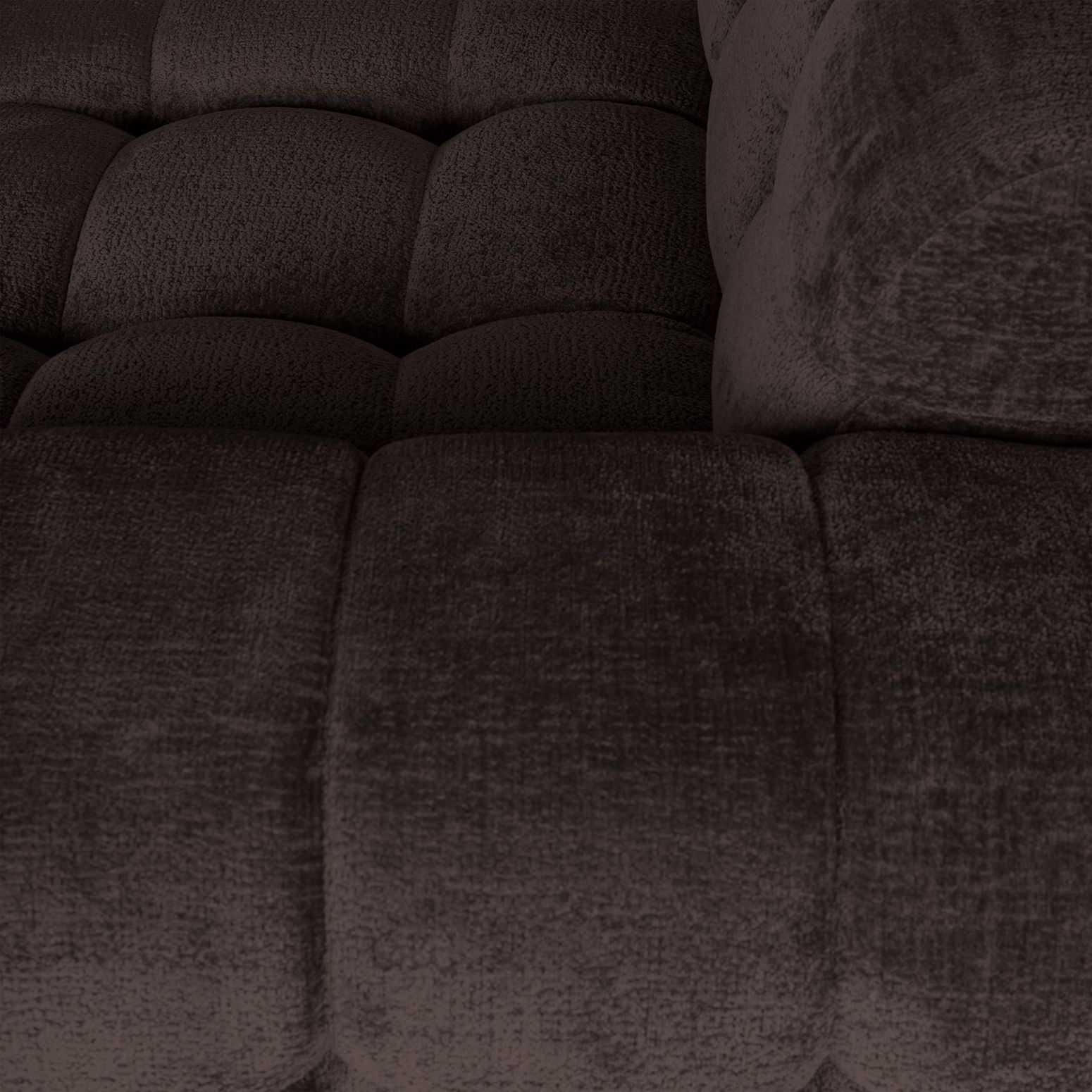 Sofa-Element Jidde Arm rechts von PTMD – Modul für individuelle Wohnlandschaften in Dunkelgrau