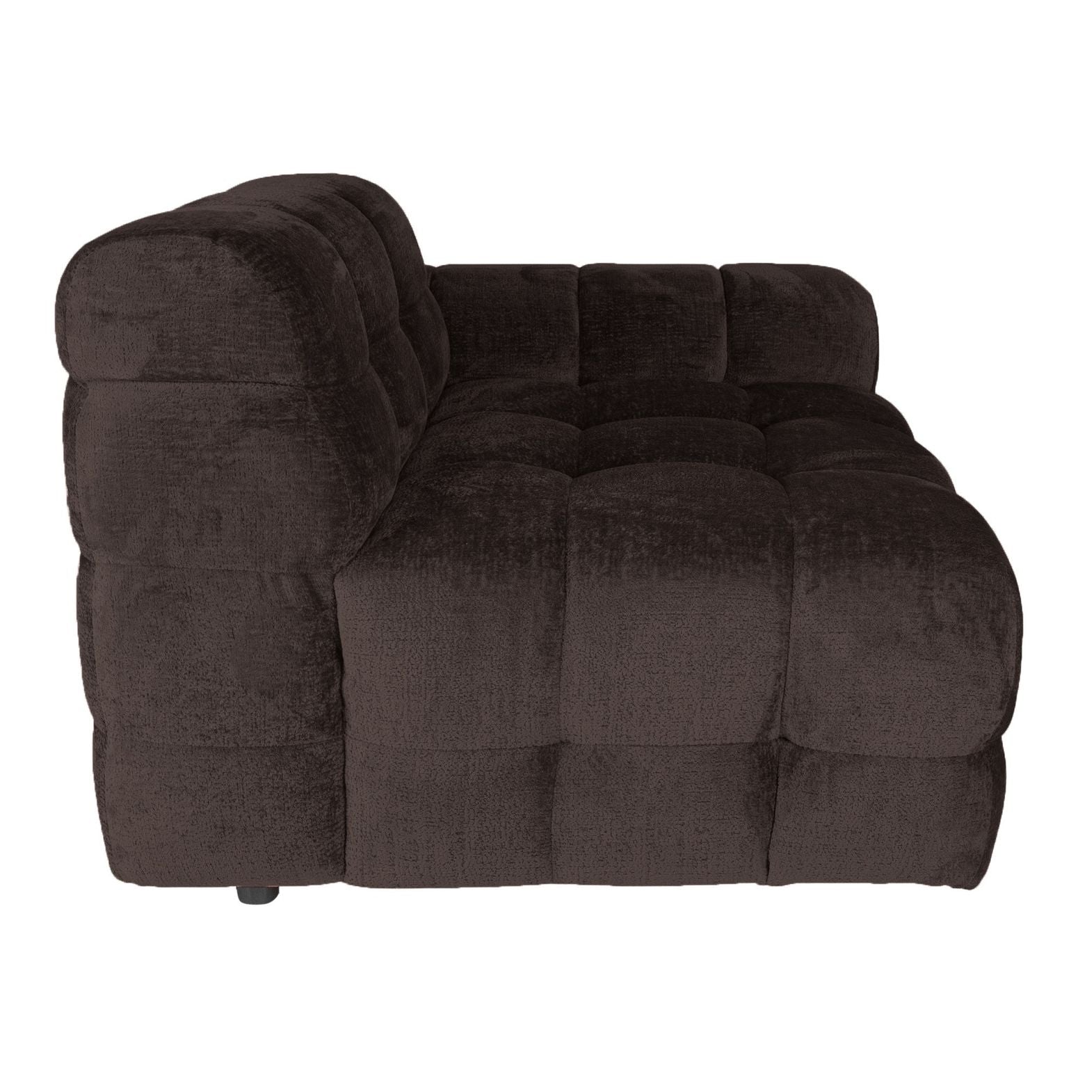 Sofa-Element Jidde Arm rechts von PTMD – Modul für individuelle Wohnlandschaften in Dunkelgrau