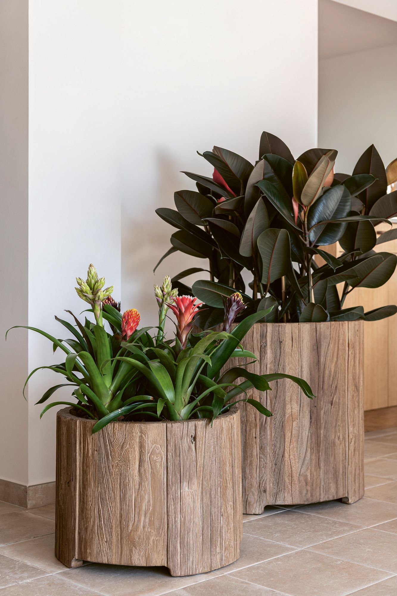 Pflanzkübel aus recyceltem Holz Indoor | Gommaire bei STUFF Shop kaufen