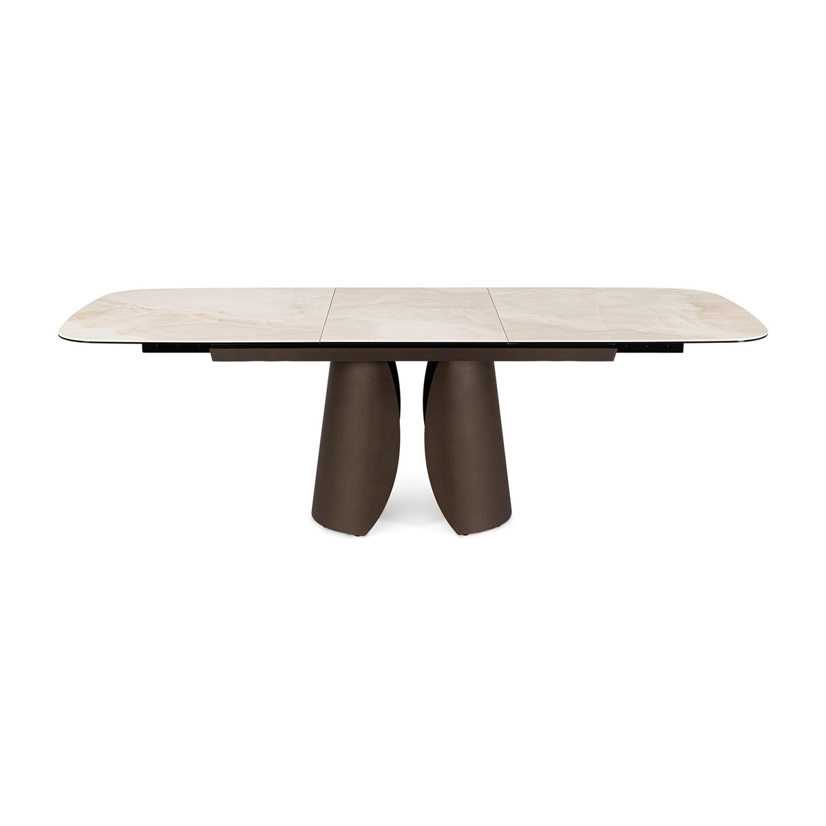 Ausziehtisch Ardis Bronze von Bizzotto, freigestellt