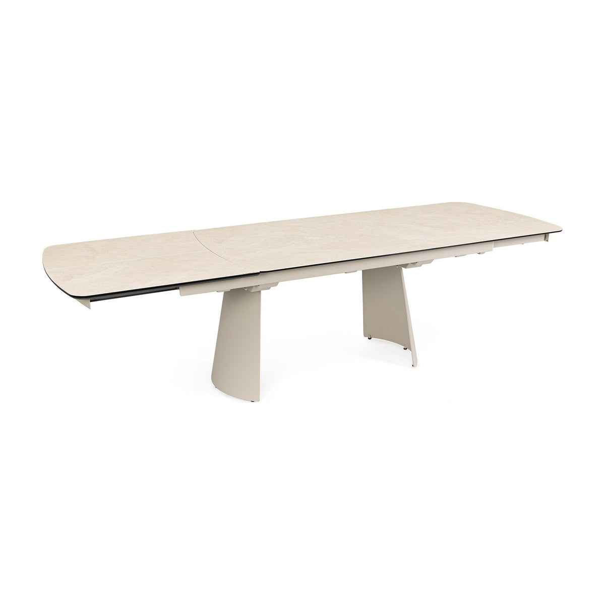 Ausziehtisch Arnena Beige von Bizzotto, freigestellt