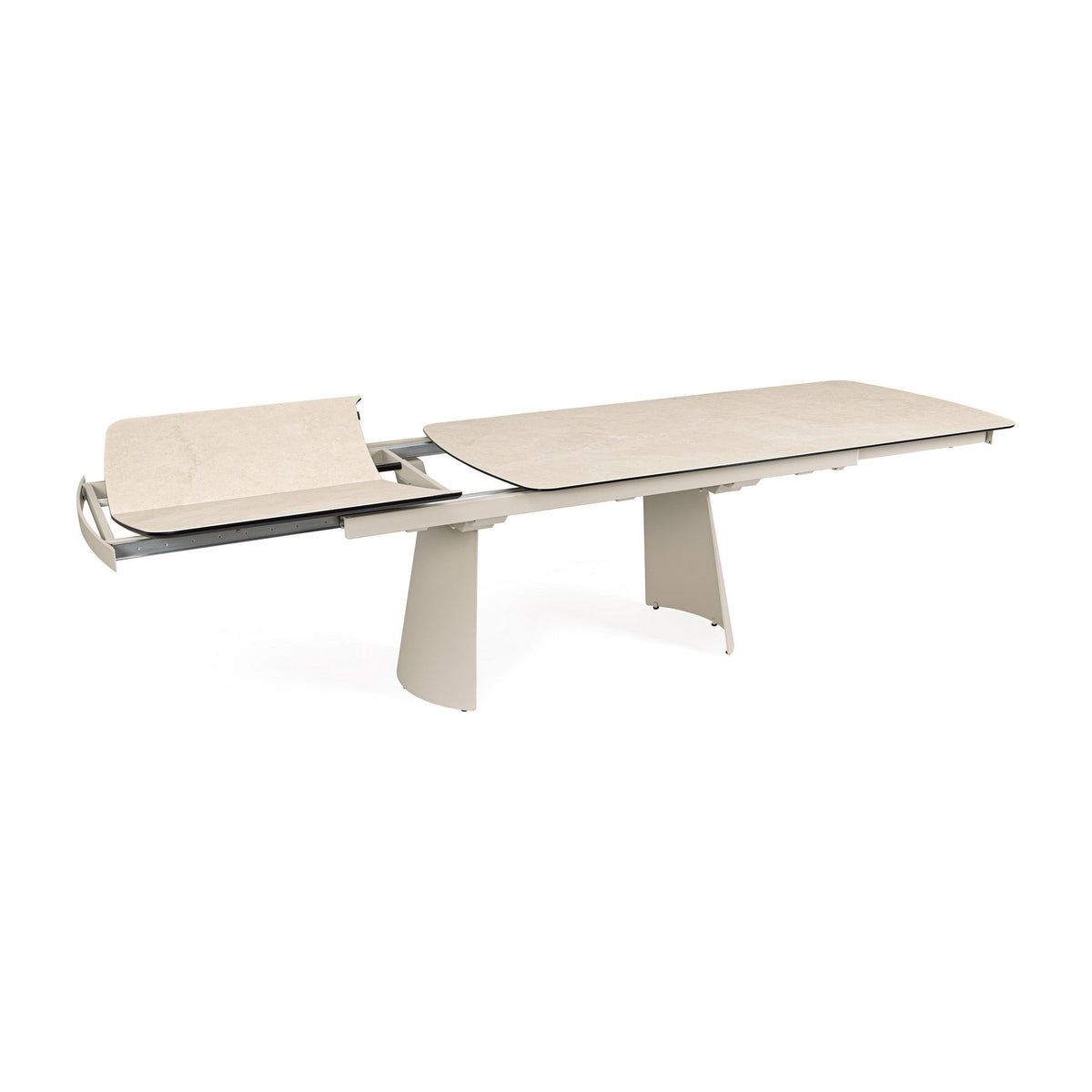 Ausziehtisch Arnena Beige von Bizzotto, freigestellt