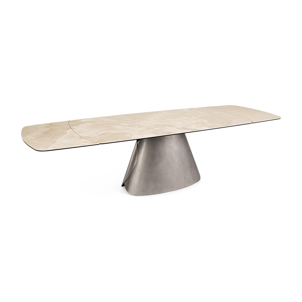 Ausziehtisch Cile Pillar Onyx von Bizzotto, freigestellt