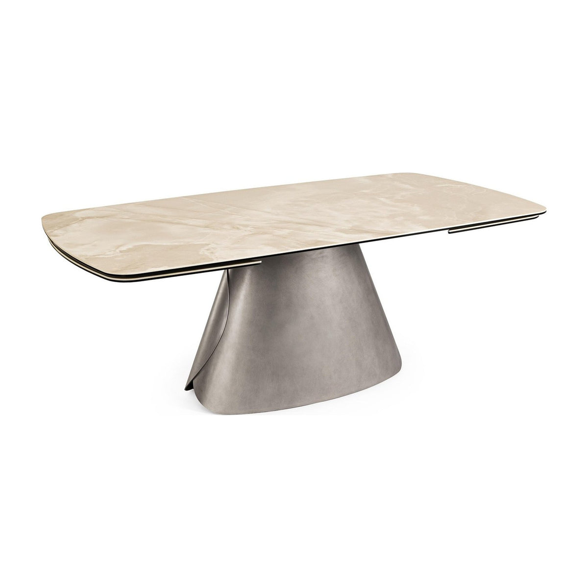 Ausziehtisch Cile Pillar Onyx von Bizzotto, freigestellt
